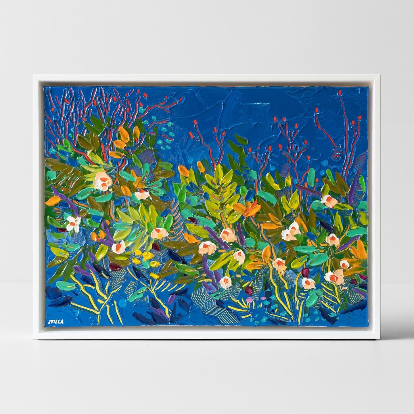 New ✨🌌
Midnight Garden 2 
Acrylic on canvas
41x31cm