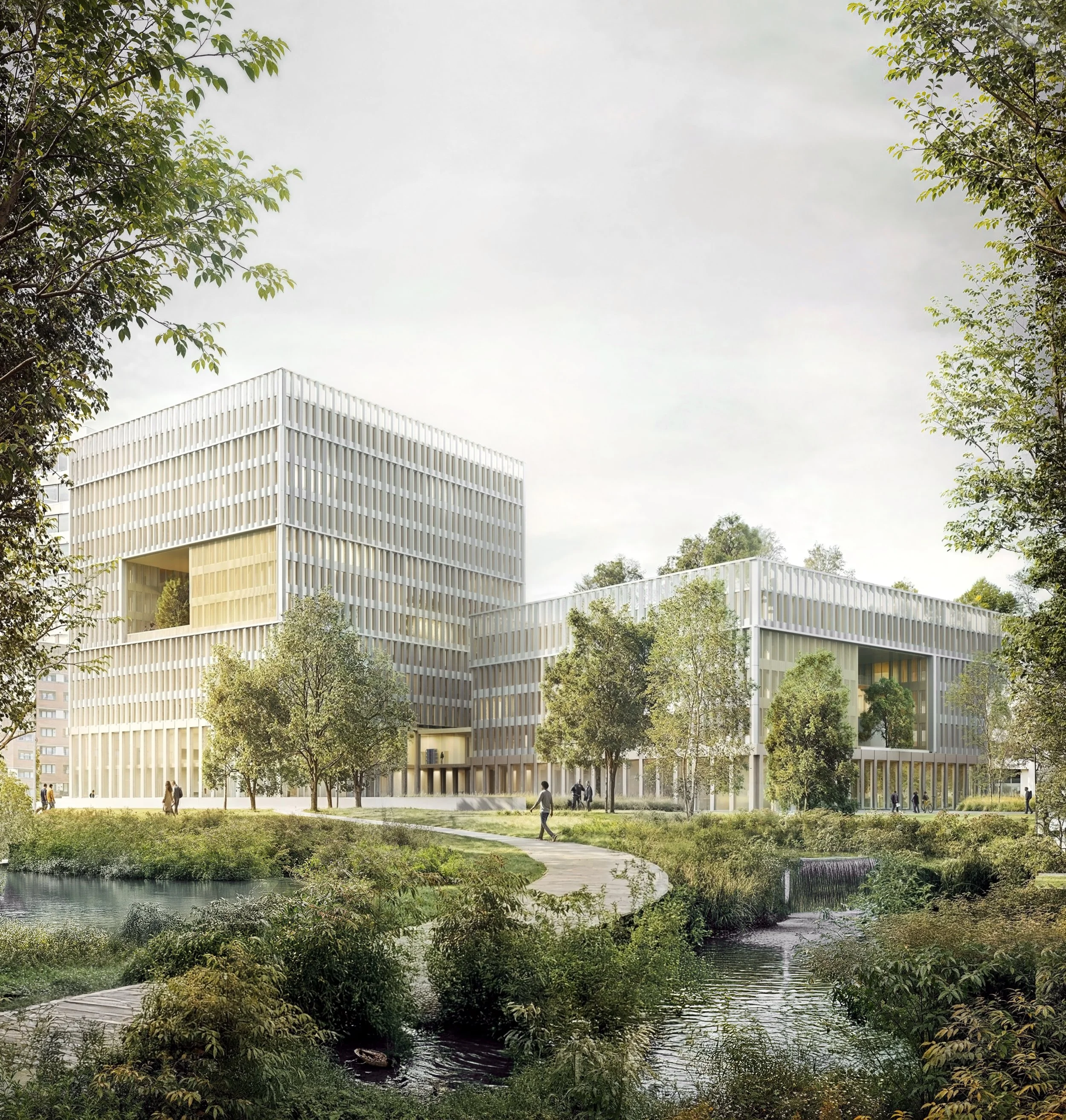 HPP. Neubau Bundesministerium. Berlin. (DE) Competition: 2024. Image © luce. atelier