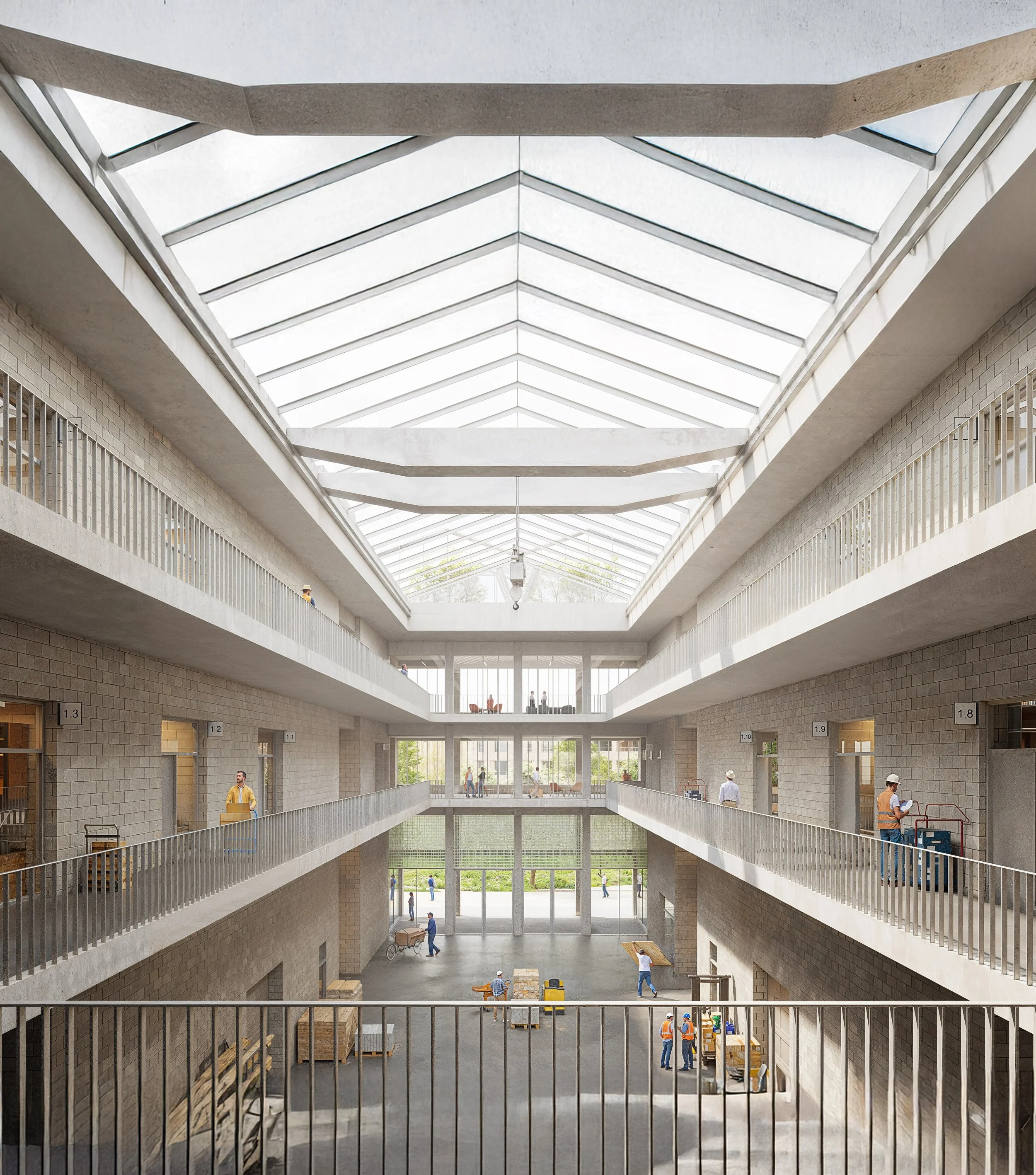   a2o - Dierendonckblancke   
  Inner city block in Molenbeek "Lion city"  
  Competition 2023.  