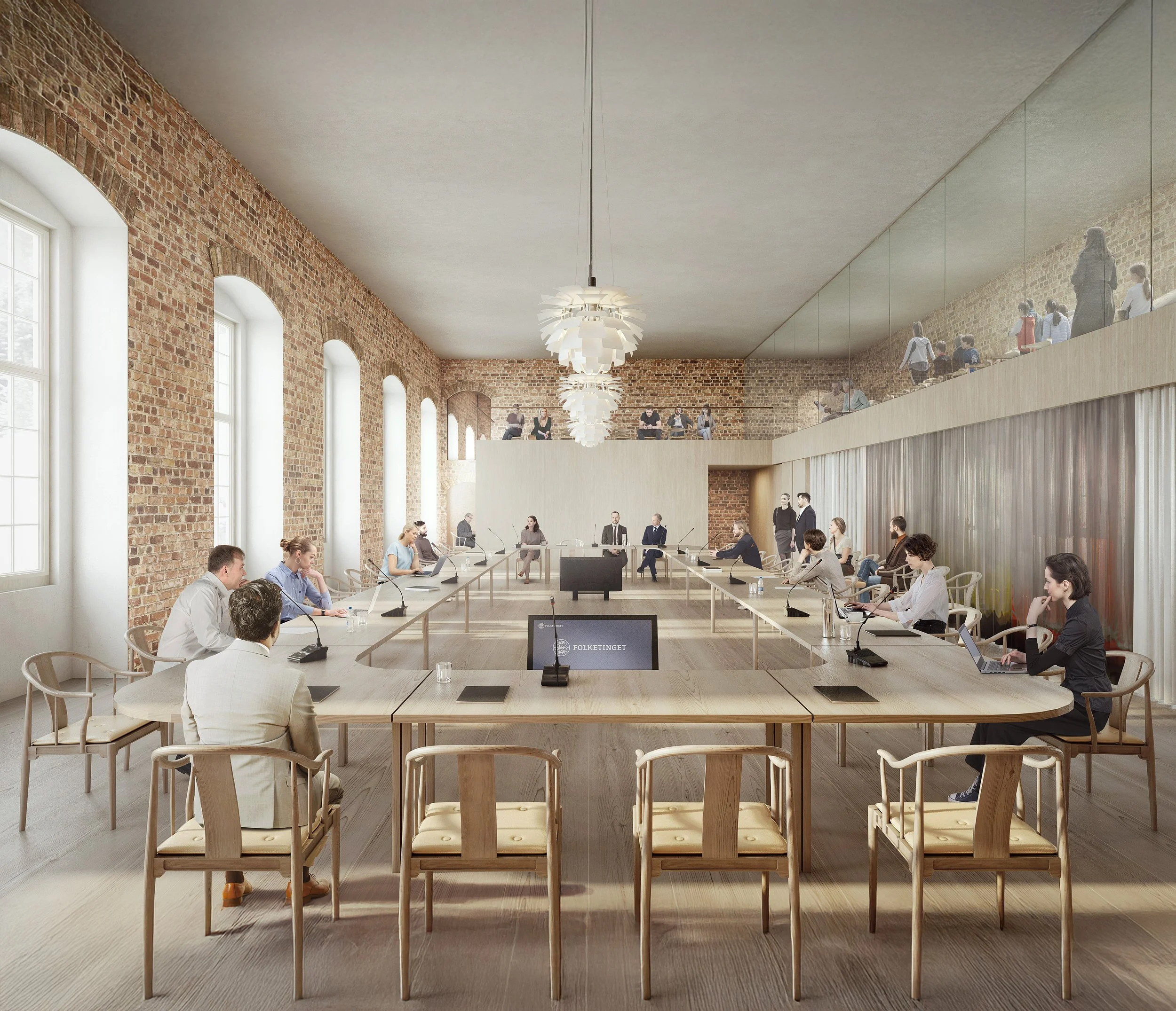  C.F. Møller  
 The Danish Parliament. Copenhagen. (DK)  
 Competition: 2025  
