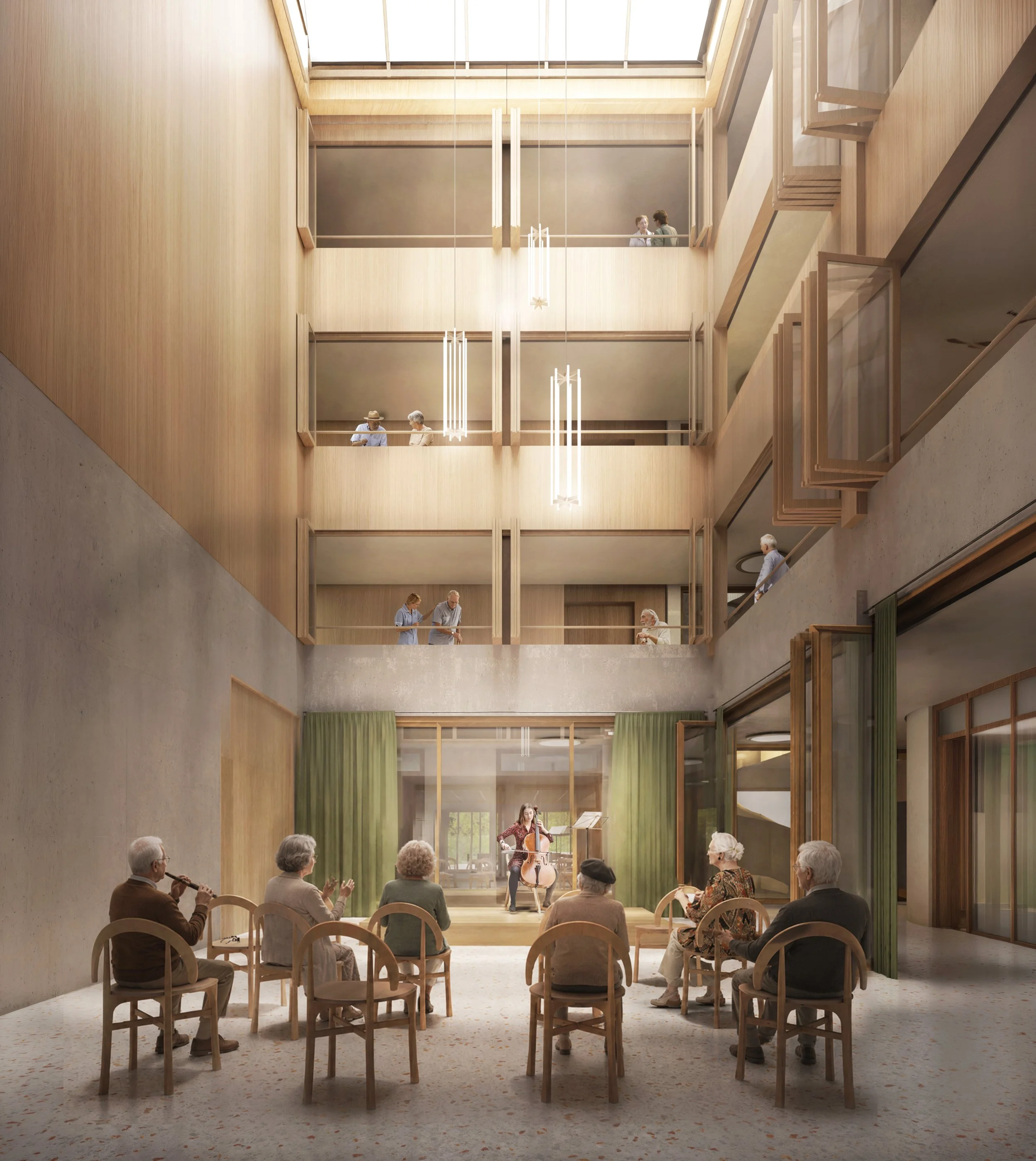  Ritter Schumacher   
 LAK Pflegeheim ‘Haus St. Fridolin’(CH)  
 Competition: 3rd prize.  