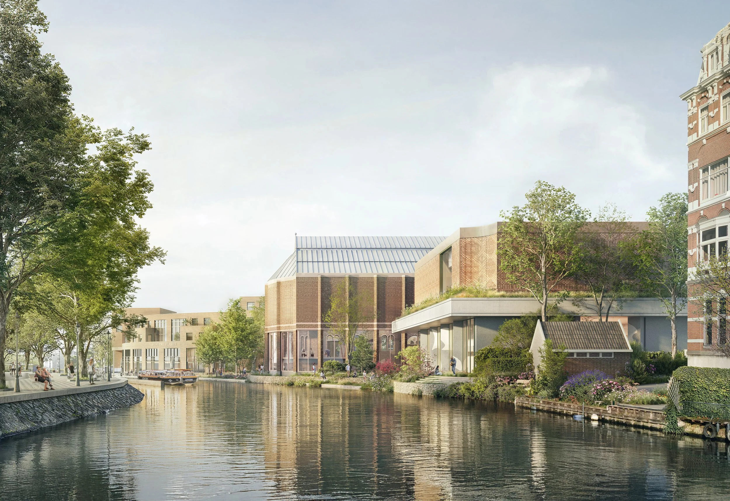  CIVIC Architects  
 Paradiso redevelopment. Amsterdam.  
 Commissioned: 2025.  
