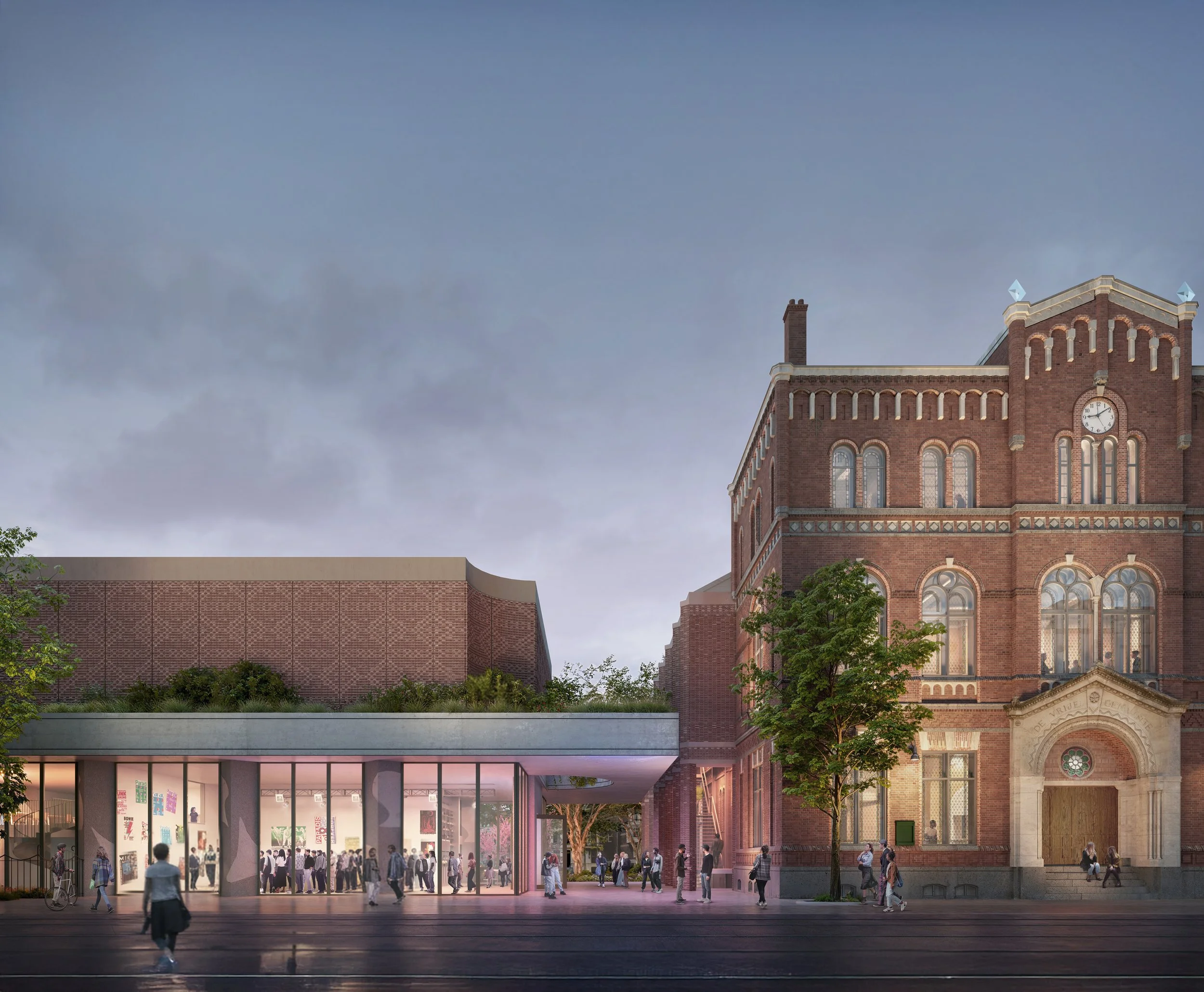  CIVIC Architects  
 Paradiso redevelopment. Amsterdam.  
 Commissioned: 2025.  
