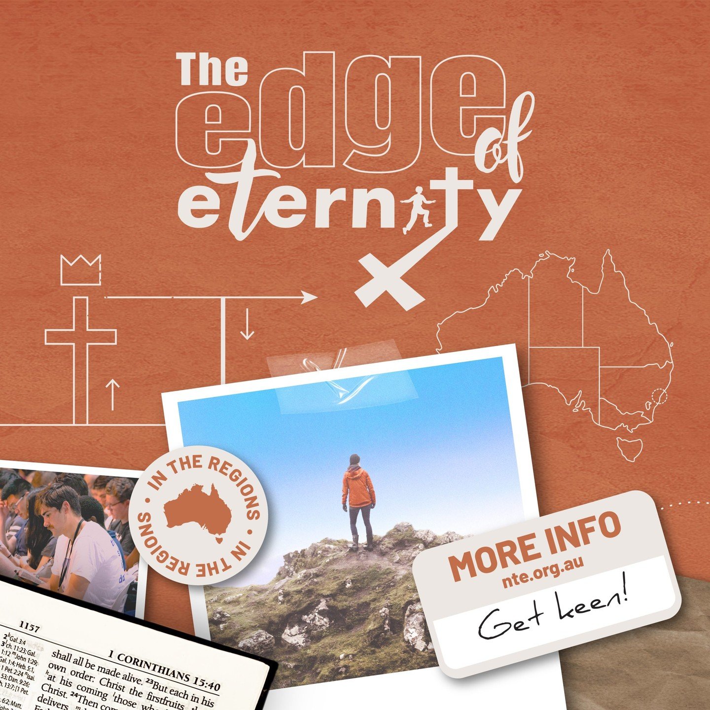 ✍ This year's theme is &quot;The Edge of Eternity&quot;. Despite NTE2024 happening in various regions at various times, we will be united by the same theme and the same gospel. #NTE2024 #IntheRegions #TheEdgeofEternity #theme