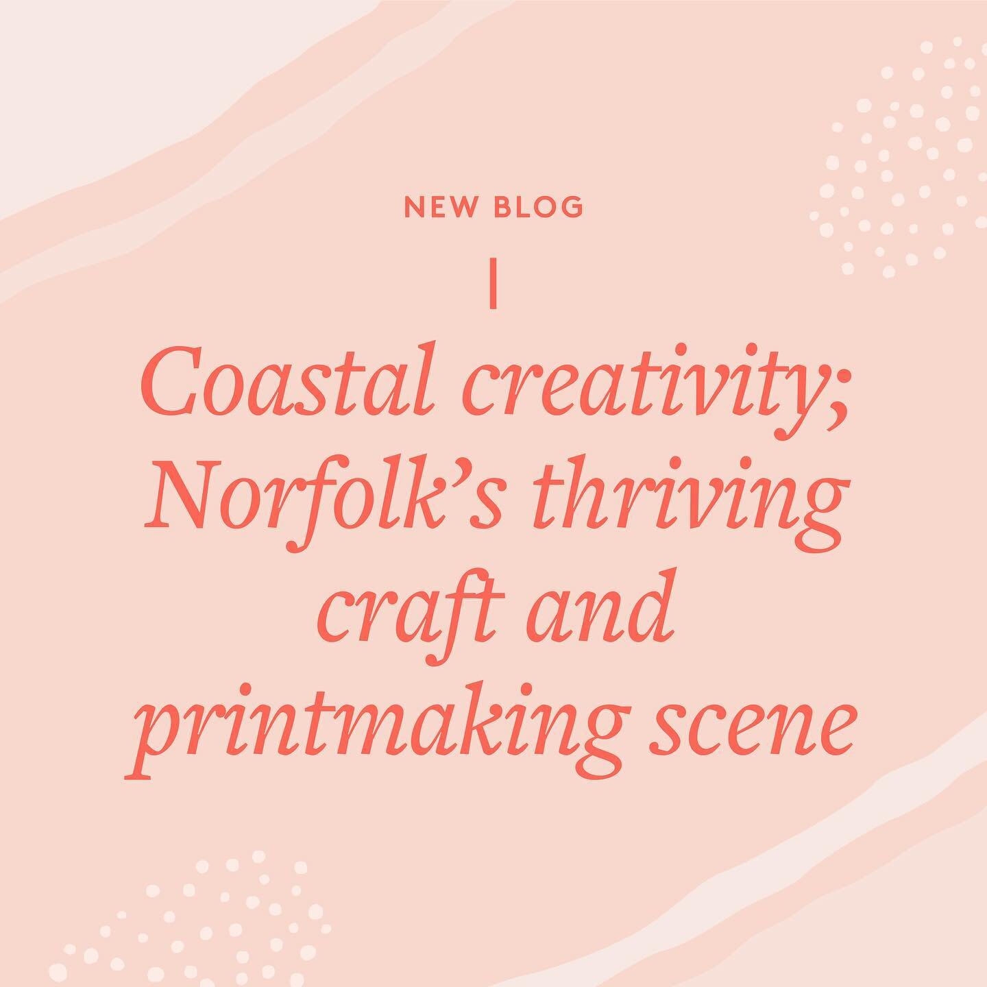 New blog post is up 📖📍 (link in my bio above)

Last week I was on holiday on the Norfolk coast and there was no shortage of creative inspiration within the local art galleries and independent shops, where I discovered many new Norfolk-based printma