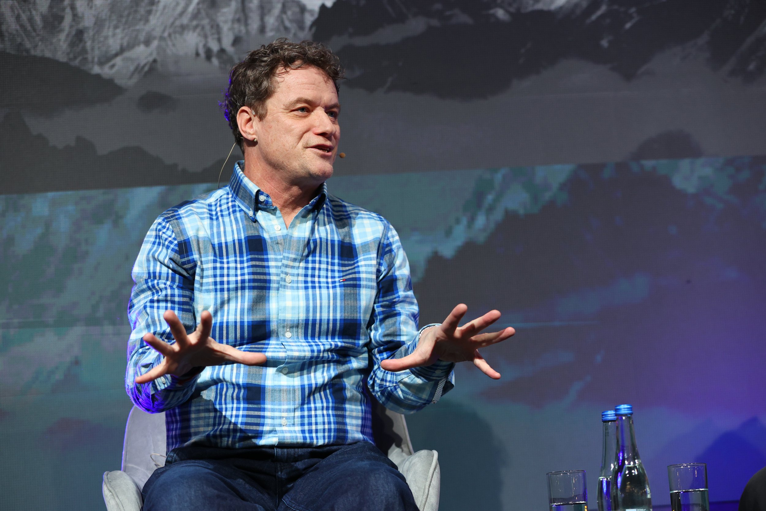 Image of Rory O'Neill speaking at Talent Summit 2026