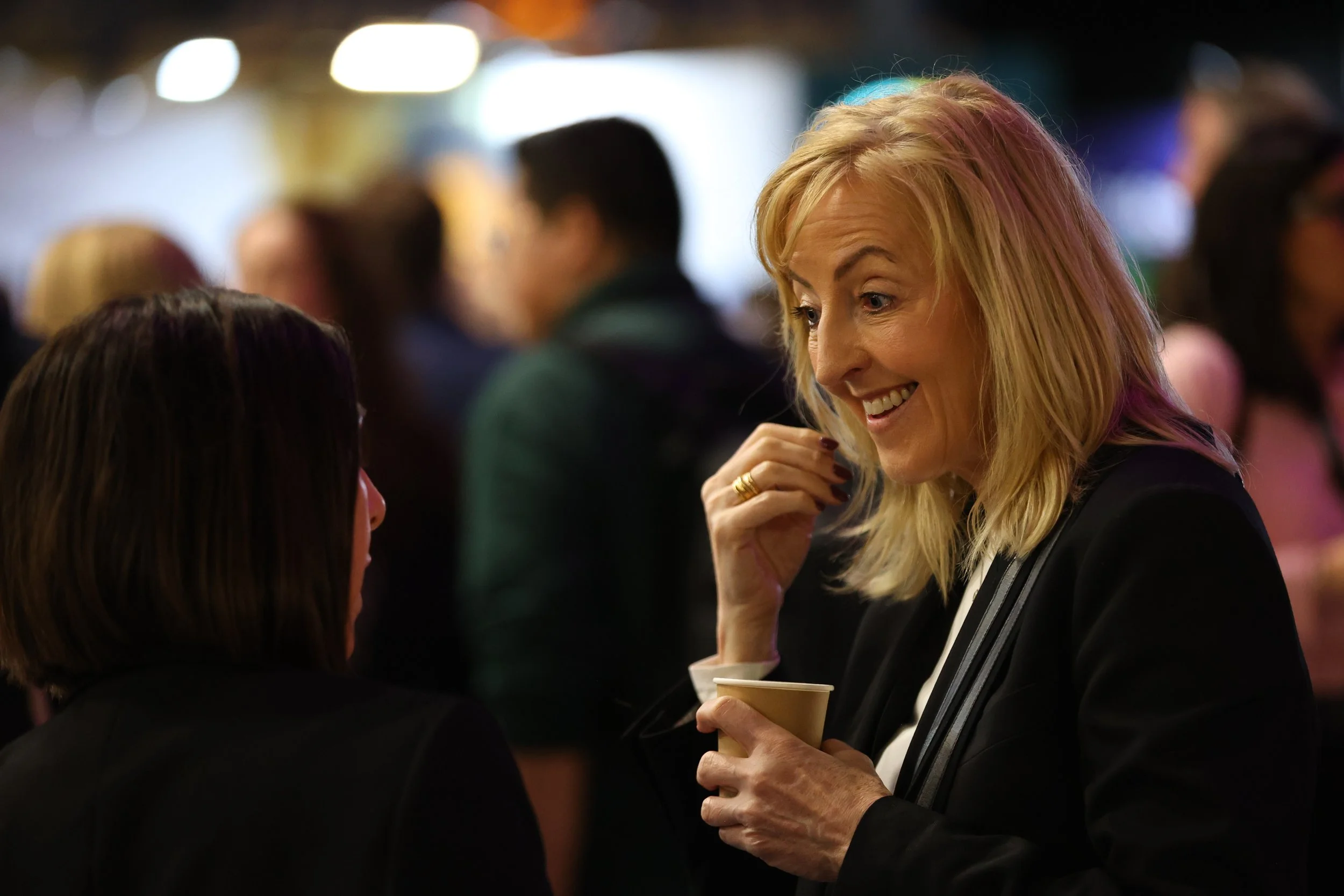 A HR professional at Talent Summit Dublin enjoy networking opportunity at Talent Summit 2026.