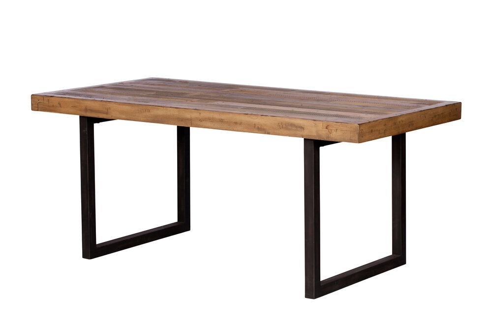Brooklyn Fixed Top Dining Table Reclaim Nation