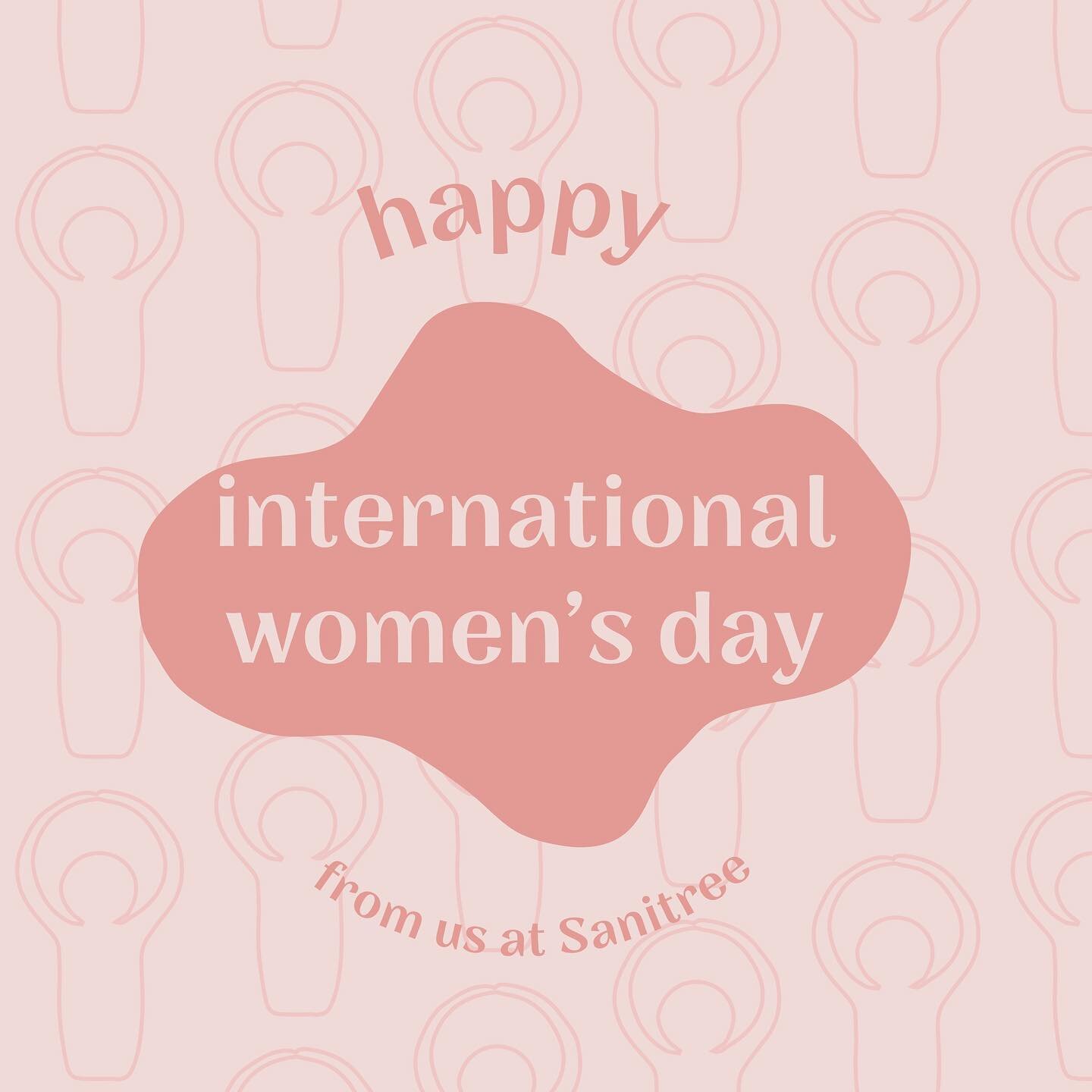 🩷HAPPY INTERNATIONAL WOMEN&rsquo;S DAY🩷

Our team at Sanitree is made up of some amazing women that we want to celebrate !! 

Inspiring, empowering and educating menstruators to tackle period poverty is at the core of Sanitree✨

Today has been a ch