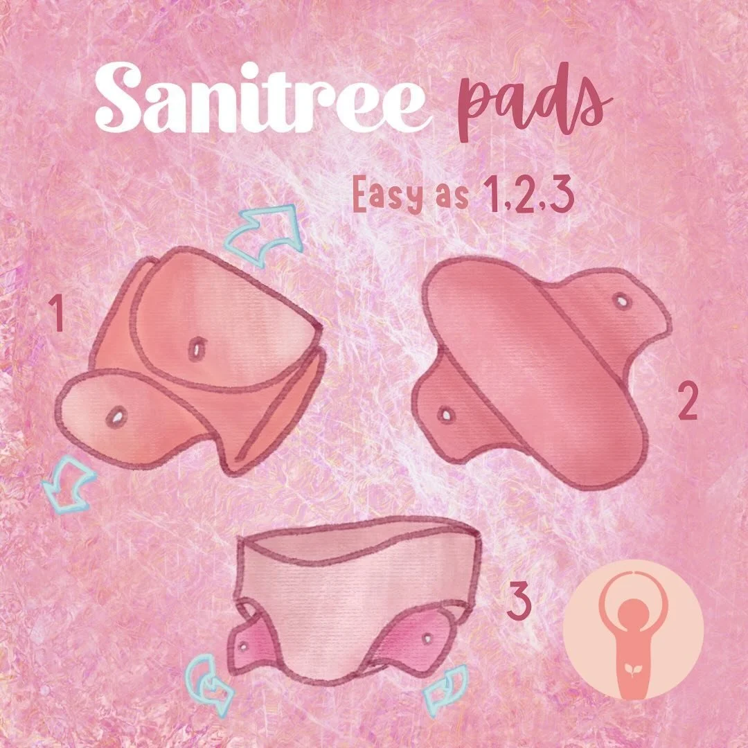 💌 Sanitree Pads: How-to 💌

Making the switch to reusable period products? First time using a Sanitree pad? No worries! 

👆Here is a simple guide on how to use and care for your new Sanitree pad, along with some Dos and Don&rsquo;ts so that your pa