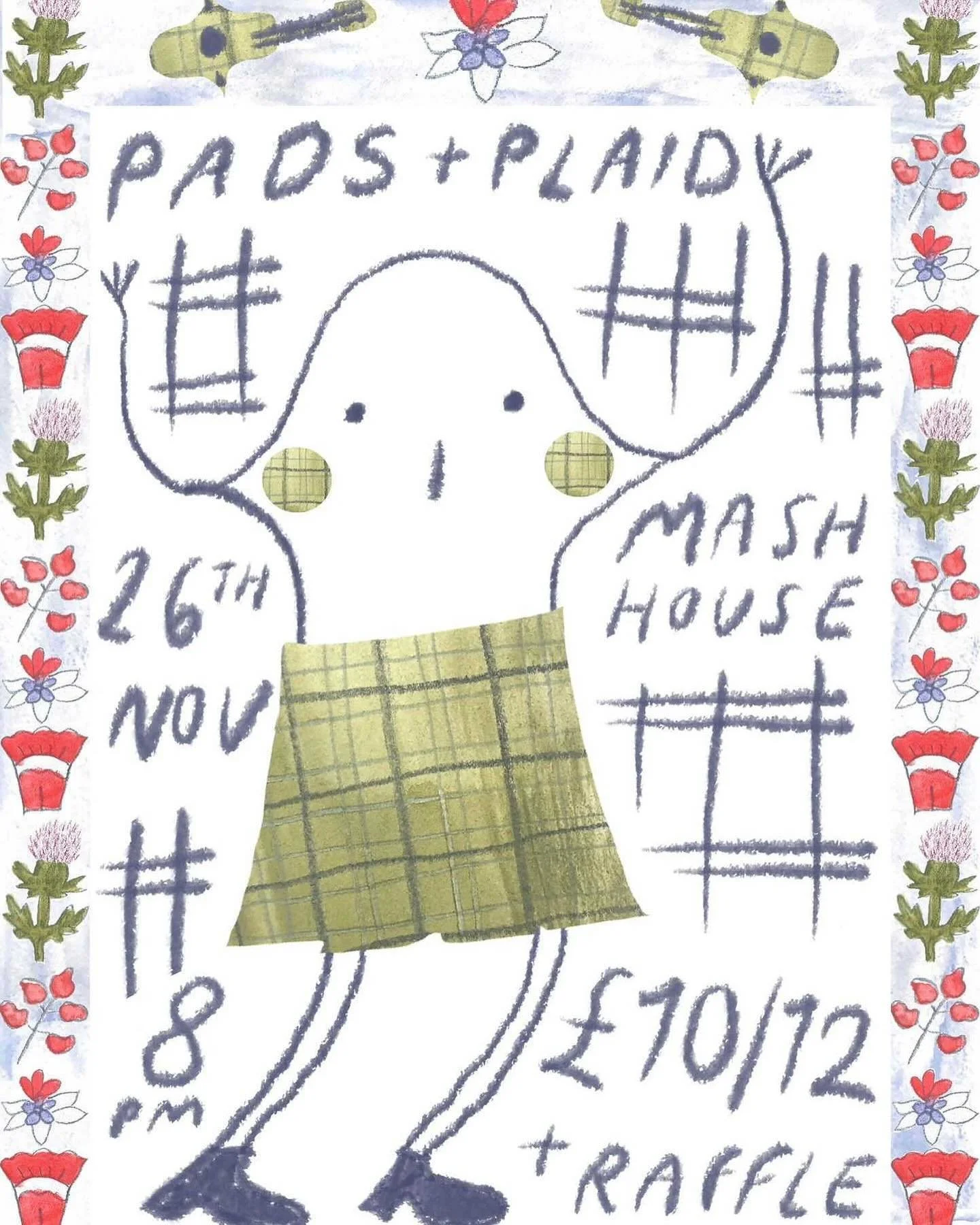 Our next event!🕺

Come along to our &lsquo;Pads and Plaid&rsquo; ceilidh where we&rsquo;ll be raising money to support the work we do with our beneficiaries in Jaipur, making reusable period pads. It&rsquo;s going to be a great end of term celebrati