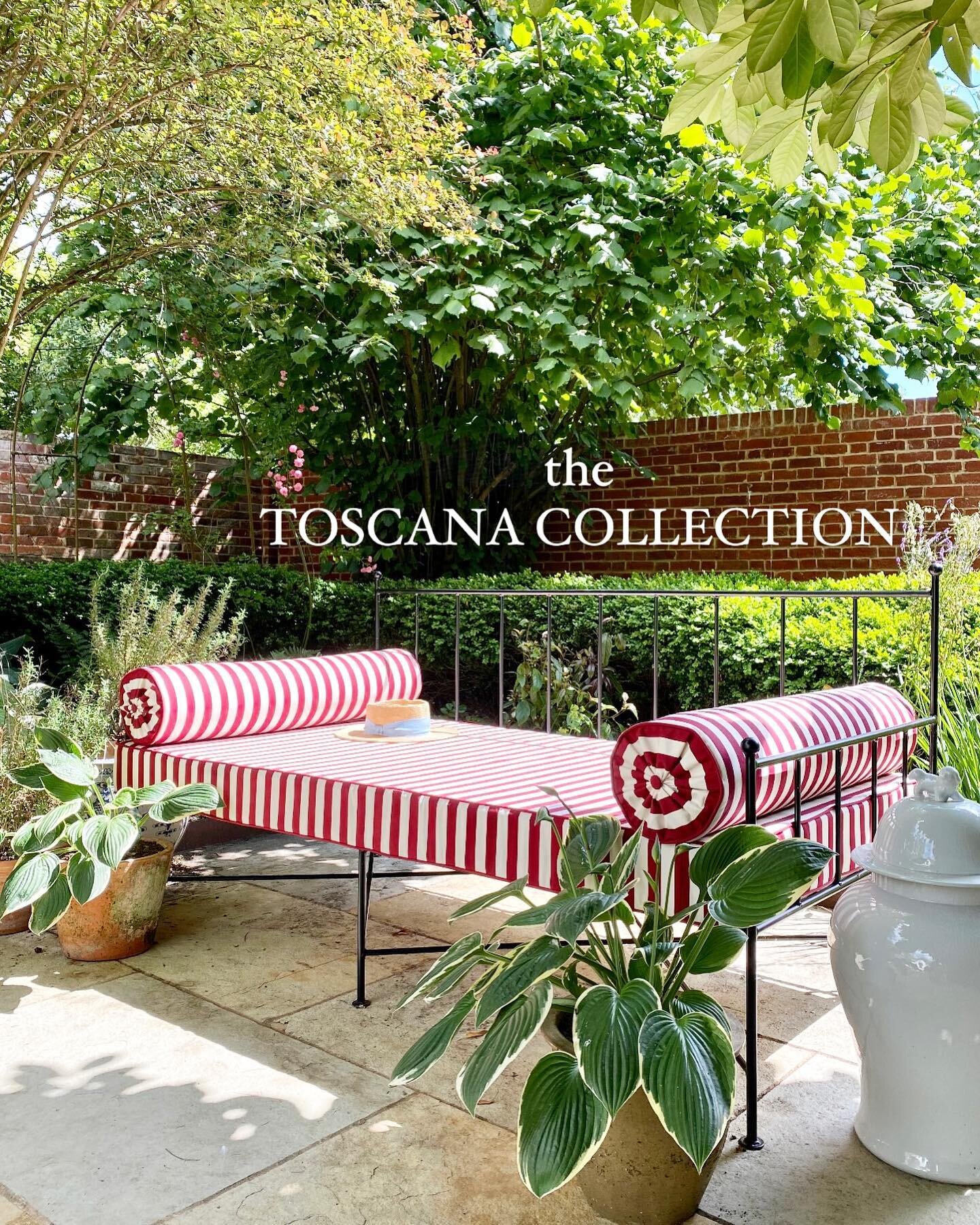 ✨ Original designs by Relic Interiors, the Toscana Collection is inspired by classical pieces with sleek lines and timeless shapes. Fit for an Arch Digest worthy garden these oversized outdoor loungers, sofas and daybeds help make your outdoor space 