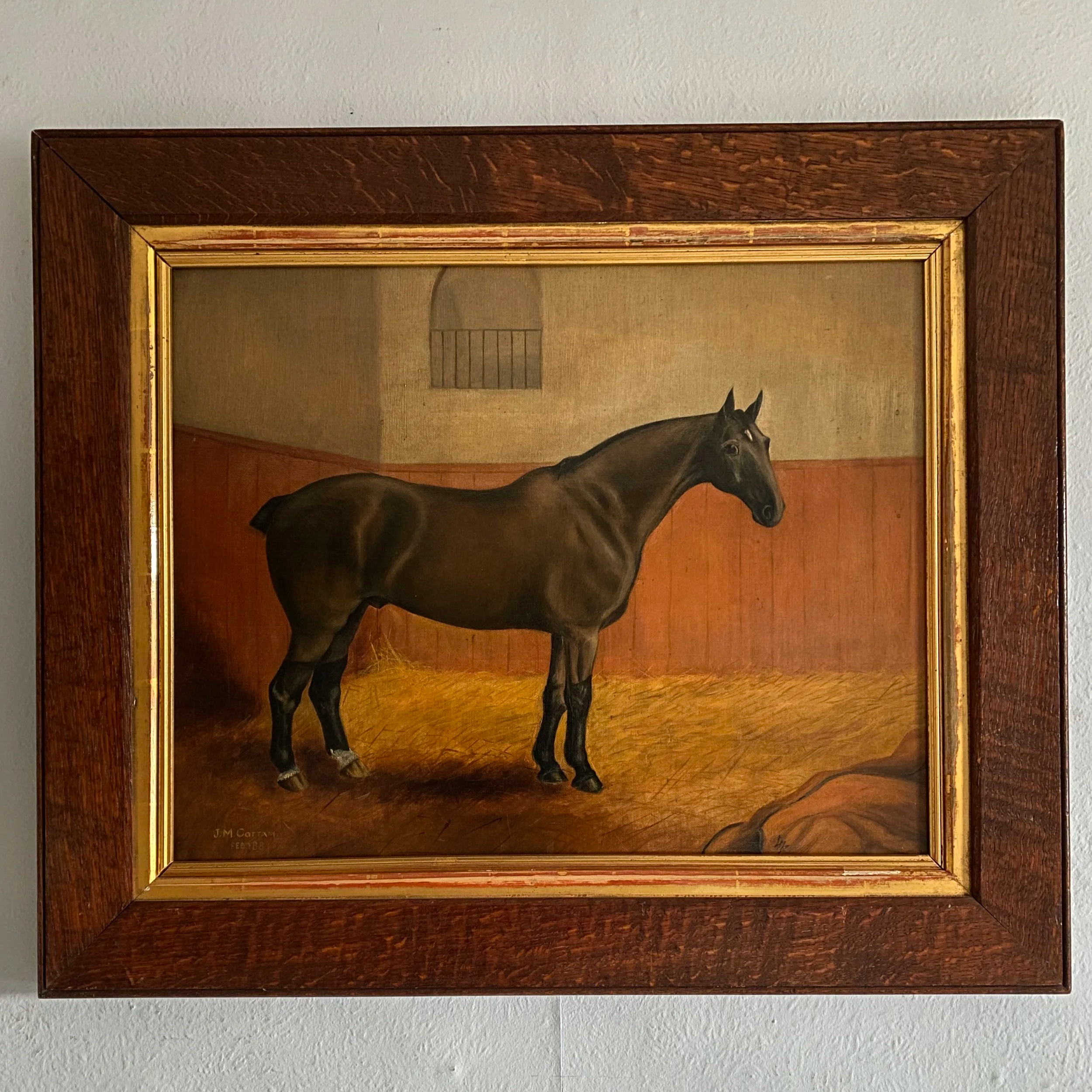 19th-Century English — Fine Equestrian Portrait No. II