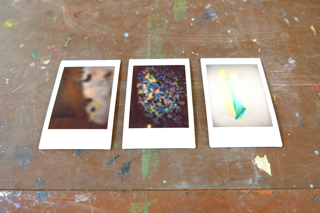 3 polaroids/ studio view / 2020  (Copy)