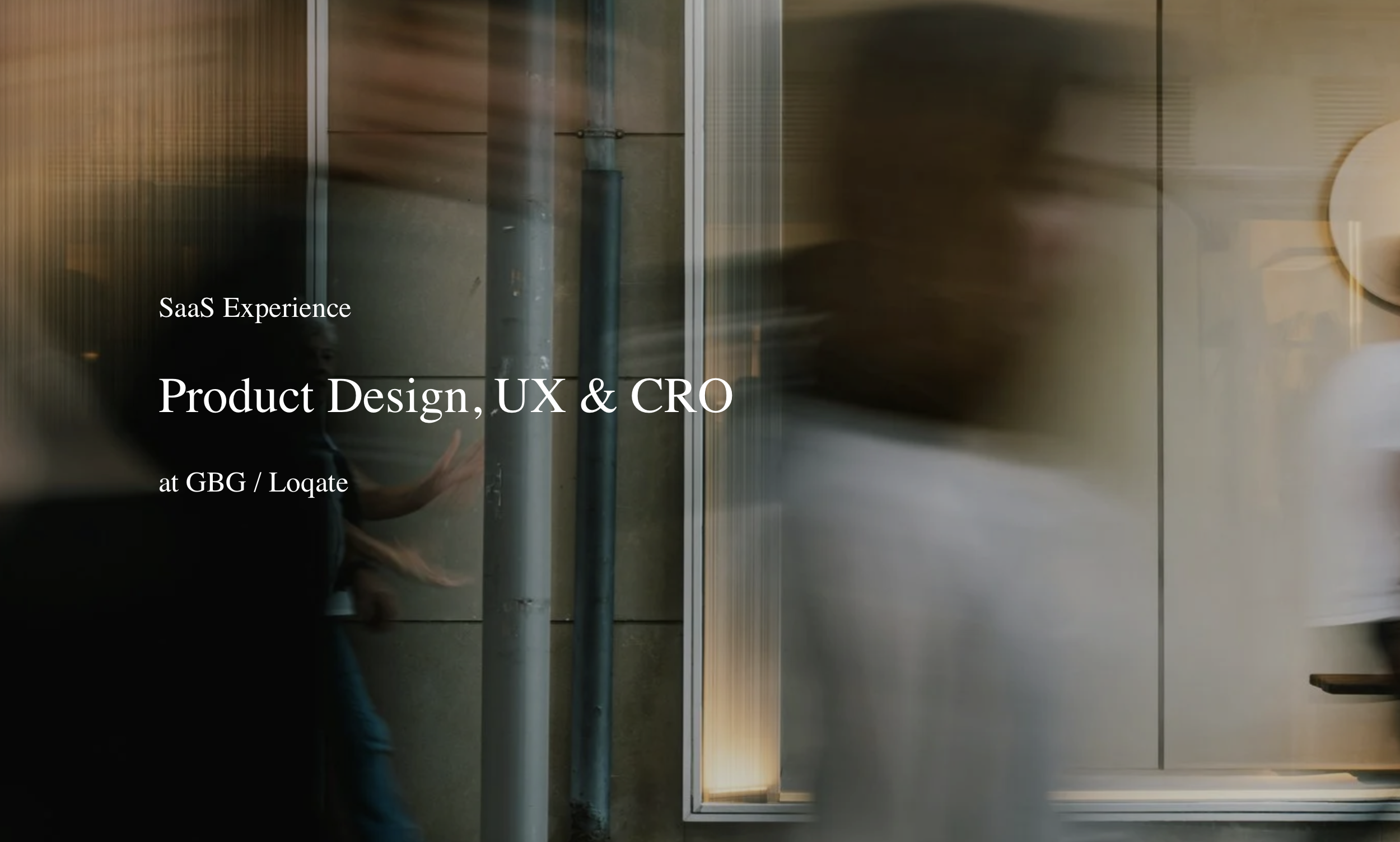 Enterprise SaaS Experience: Location & Identity