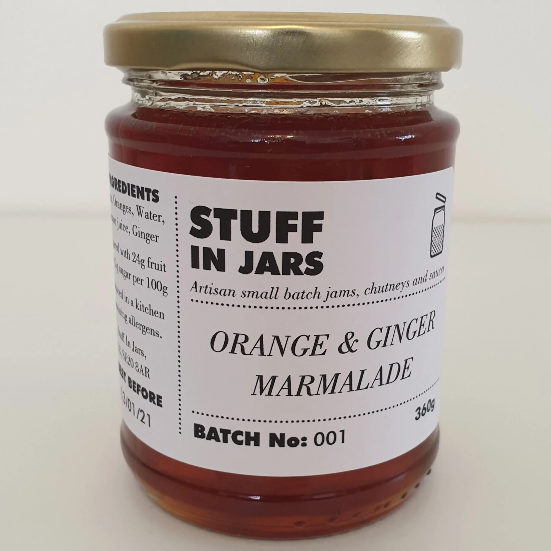 Orange &amp; Ginger Marmalade