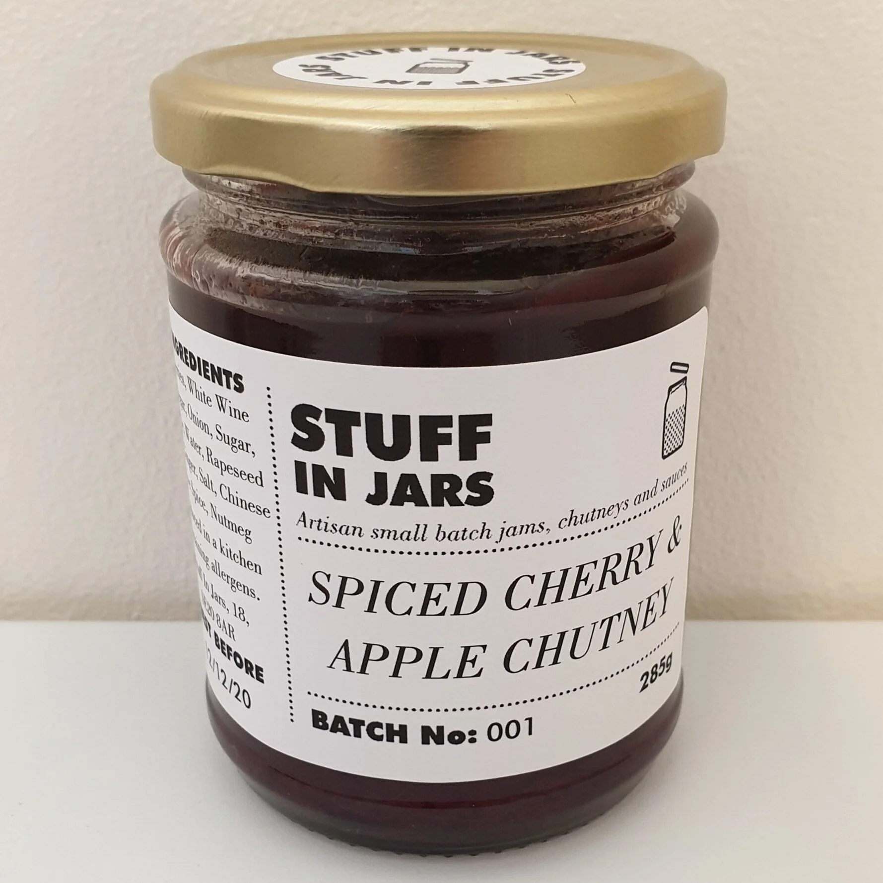 Spiced Cherry &amp; Apple Chutney