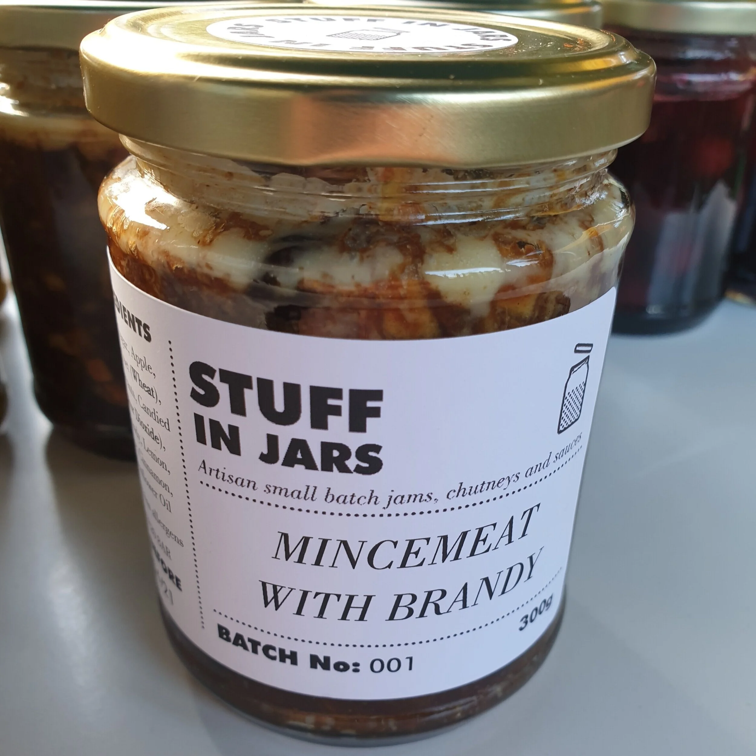 Mincemeat with brandy