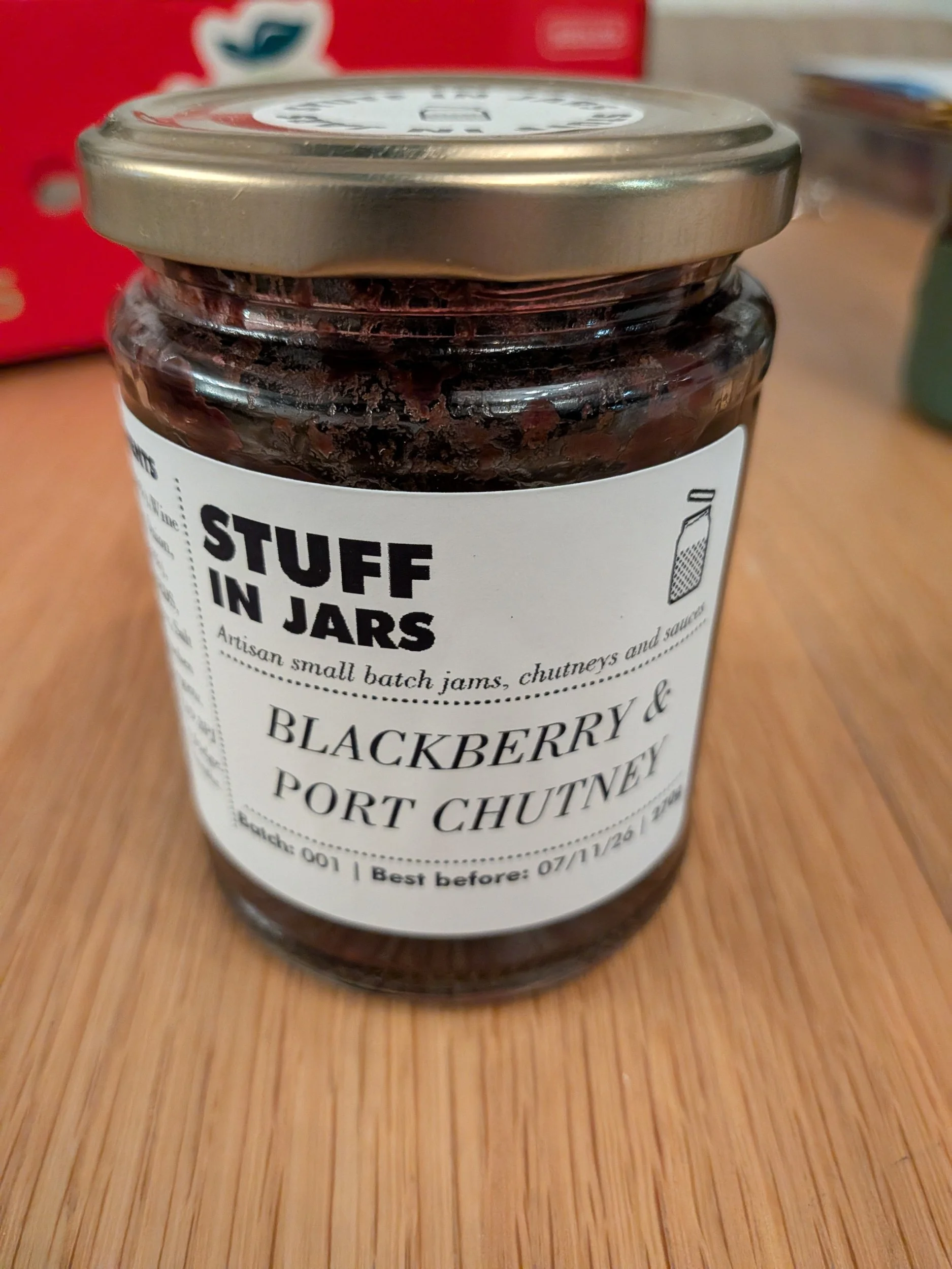 Blackberry &amp; Port Chutney