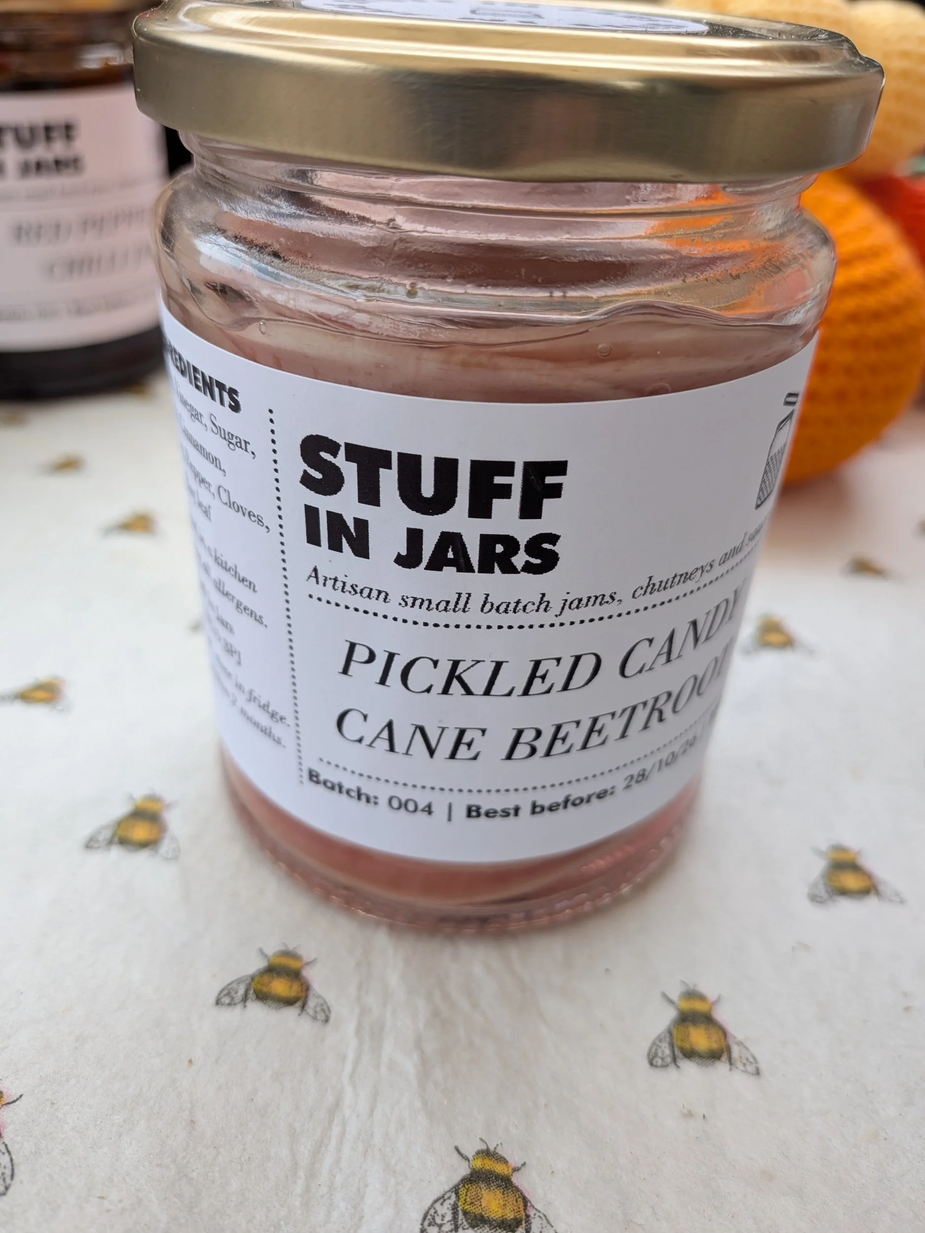 Pickled Candy Cane Beetroot