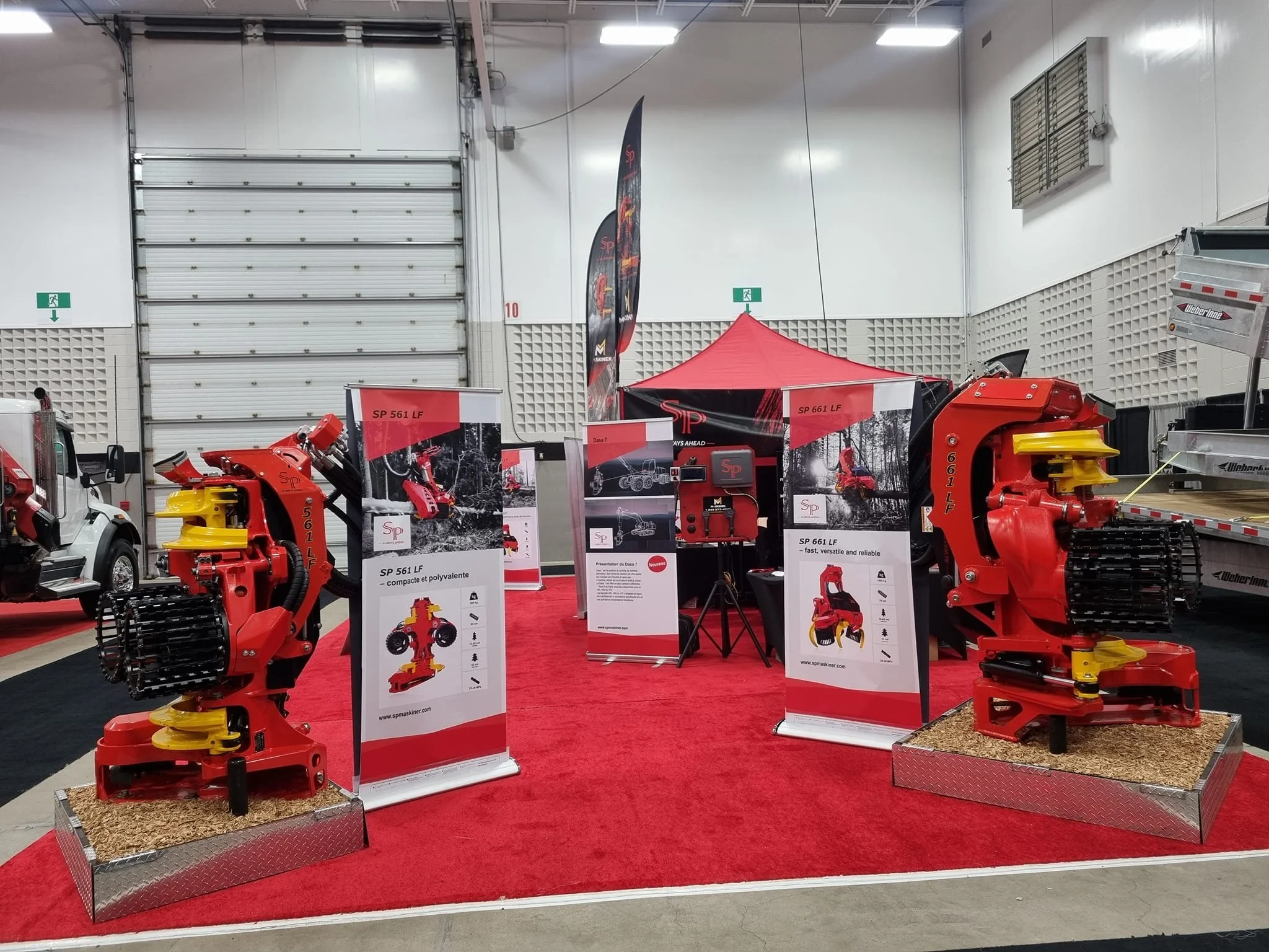 RETOUR SUR L’ATLANTIC HEAVY equipment show — Maskinen