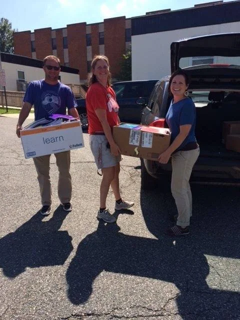 Our First School Supply Drop Off Complete!