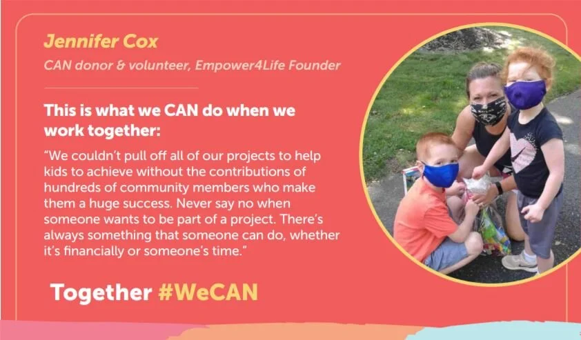 Founder, Jen, Featured in #WeCAN Series