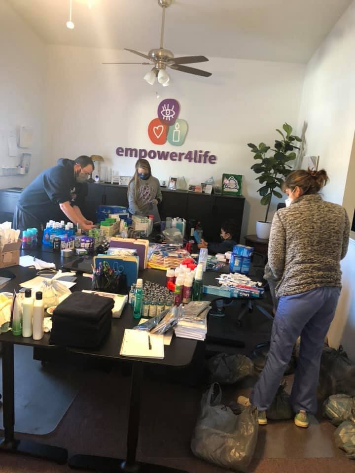 Showering Shelter Residents with Care