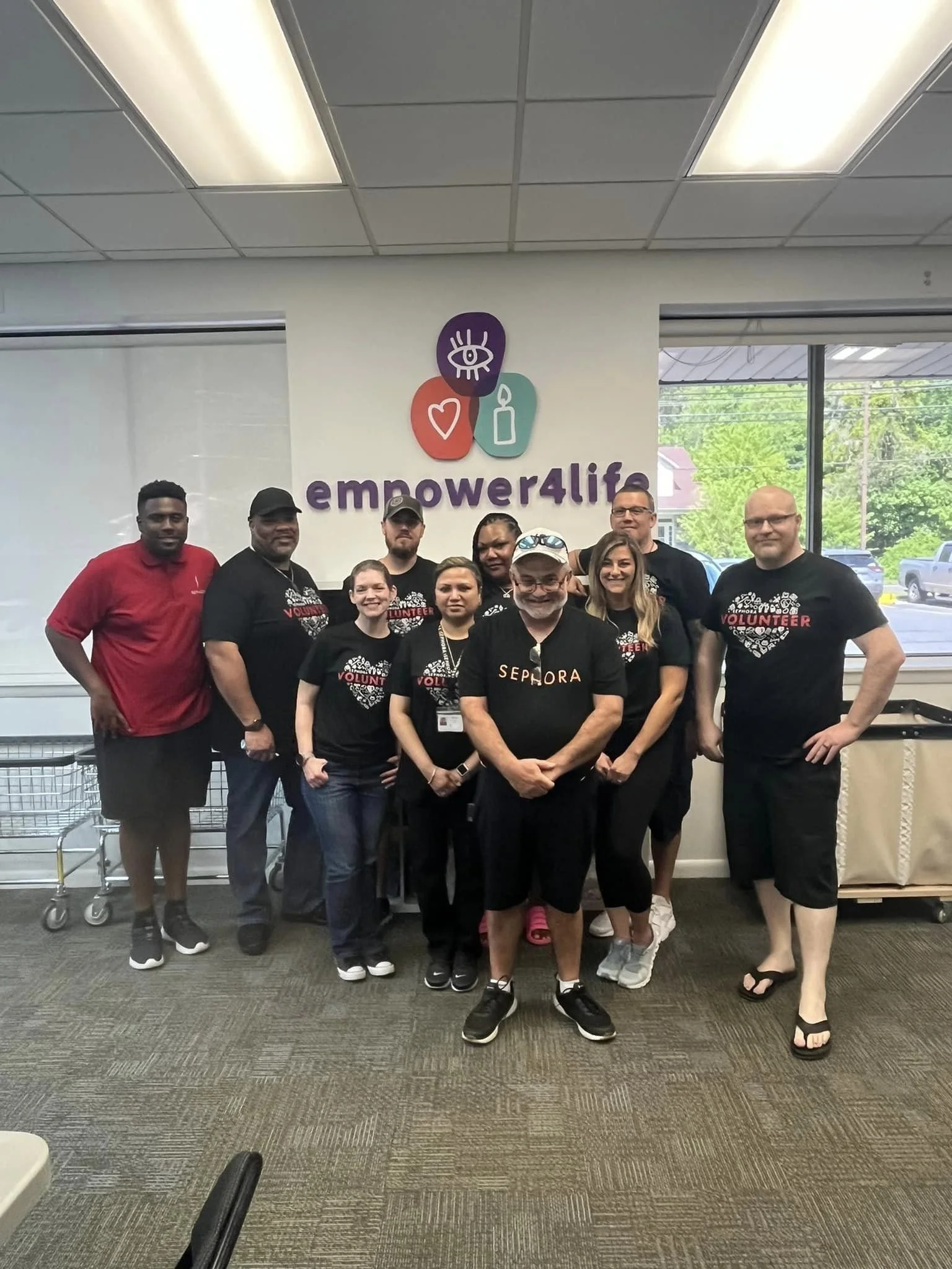 Grateful for Sephora Volunteers!