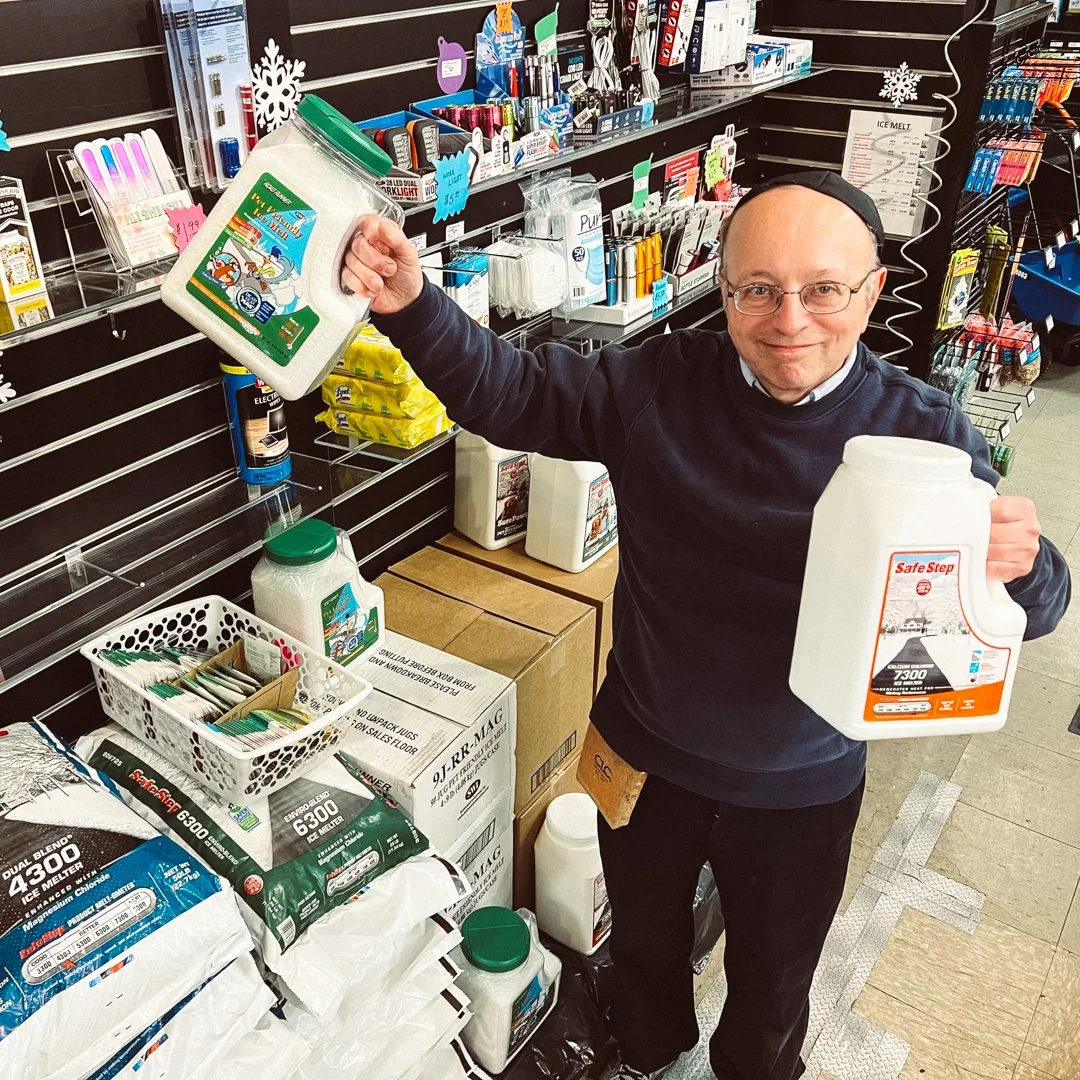 SAFETY REMINDER: We hope you've completed the important &ldquo;Change Your Clocks, Change Your Batteries&rdquo; challenge. Now it's time to stock up for winter cold and snow. We have shovels, hats &amp; gloves, sidewalk salt, and everything you'll ne