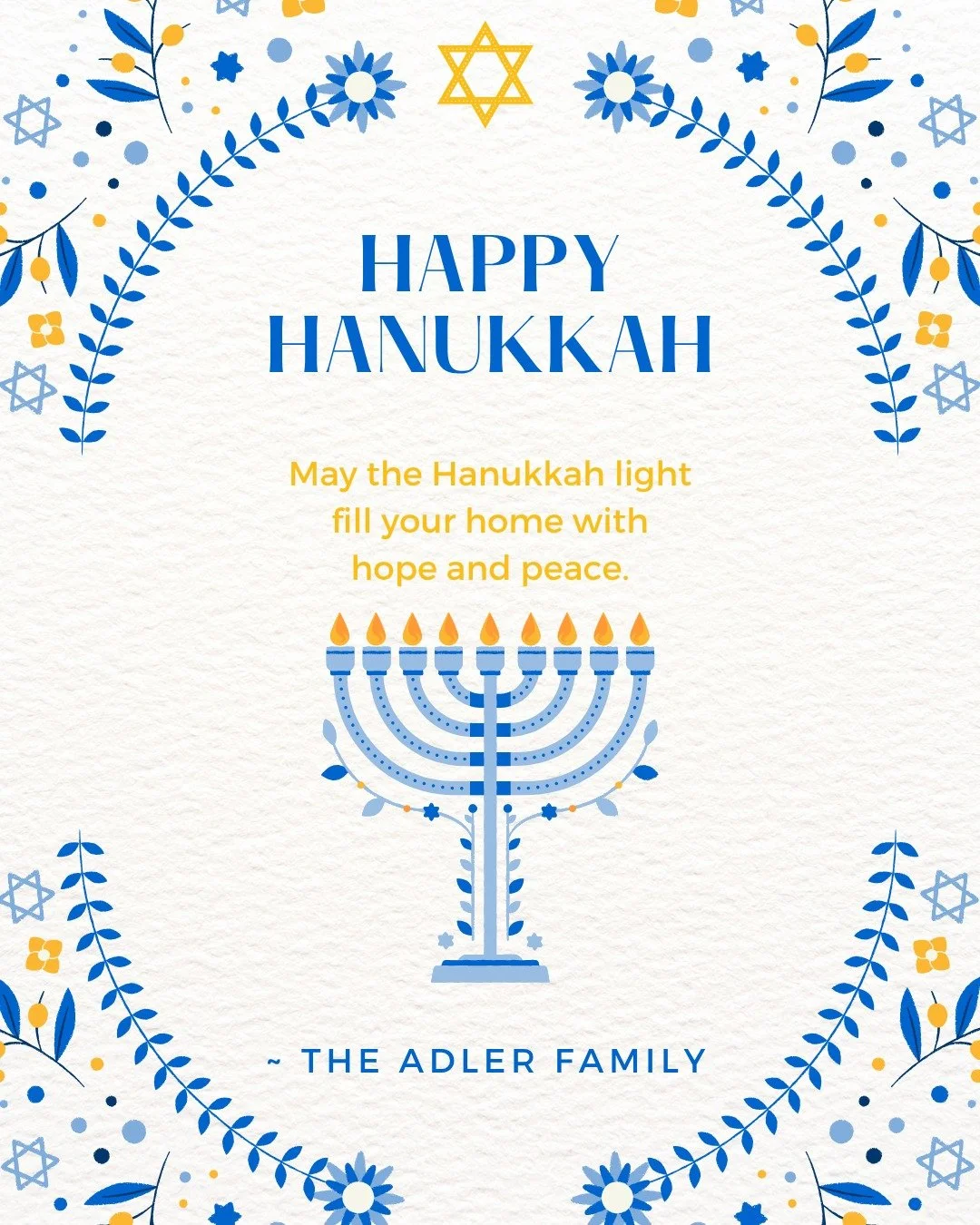 Wishing all who celebrate a happy, healthy, and joy-filled Hanukkah &mdash; may your week be full of light, love, and laughter! 🕎

#adlersri #adlersdesigncenter #adlershardware #designgoals #beautifulinteriors #hardwarestore #familyowned #happyhanuk