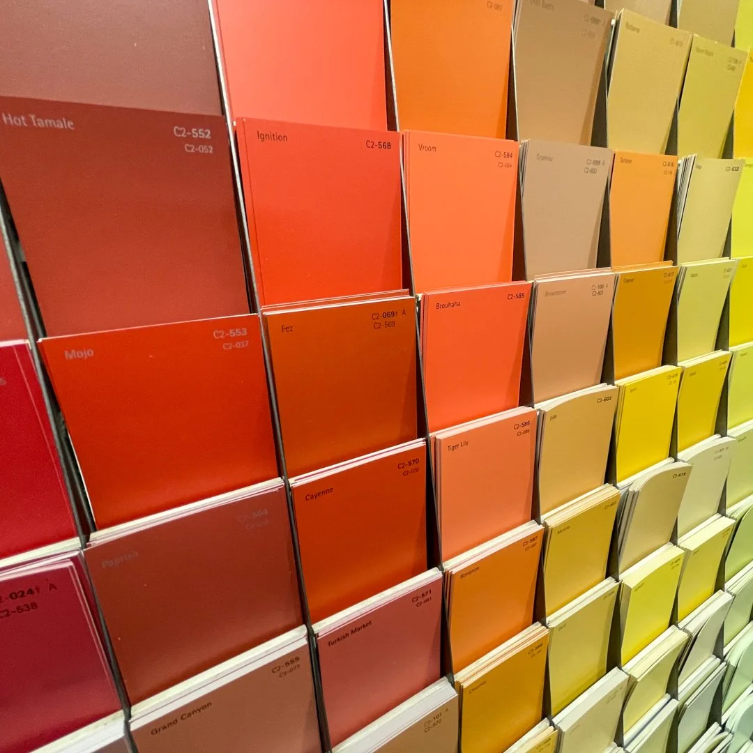 Who remembers Mr. Roy G. Biv? It was the way back way we memorized the colors of a prism. Red Orange Yellow Green Blue Indigo Violet. We have all those colors and everything in between. 
.
.
#adlersri #adlersdesigncenter #adlershardware #designgoals 