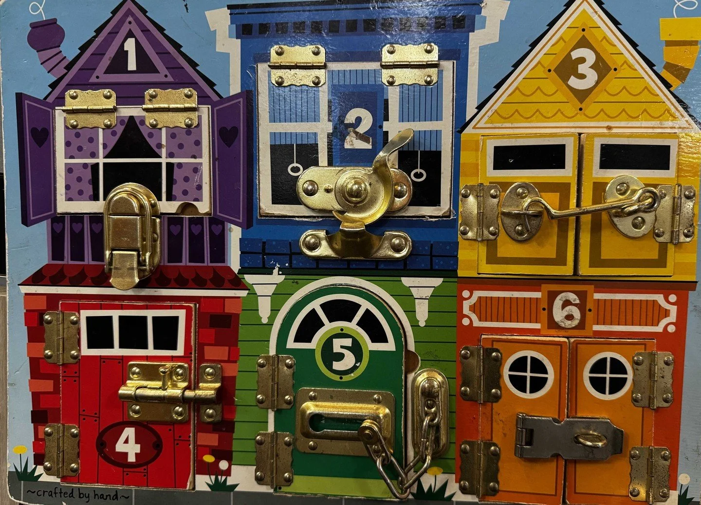 1-2-3-4, will you lock the basement door? 
5-6-7-8, don&rsquo;t forget to shut the gate. 
Keeping kids busy and engaged, gives the adults the browsing time they need. 
.
.
#adlersri #adlersdesigncenter #adlershardware #designgoals #beautifulinteriors