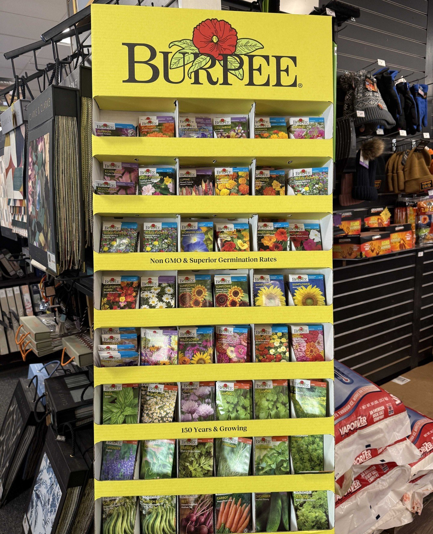 🌱 Is it time to start seeds indoors? A quick tip for anyone doing some spring planting: Read the seed packets carefully- they offer the best instructions for when and how to start. 

The biggest mistake? WATERING! Seedlings are a bit like Goldilocks