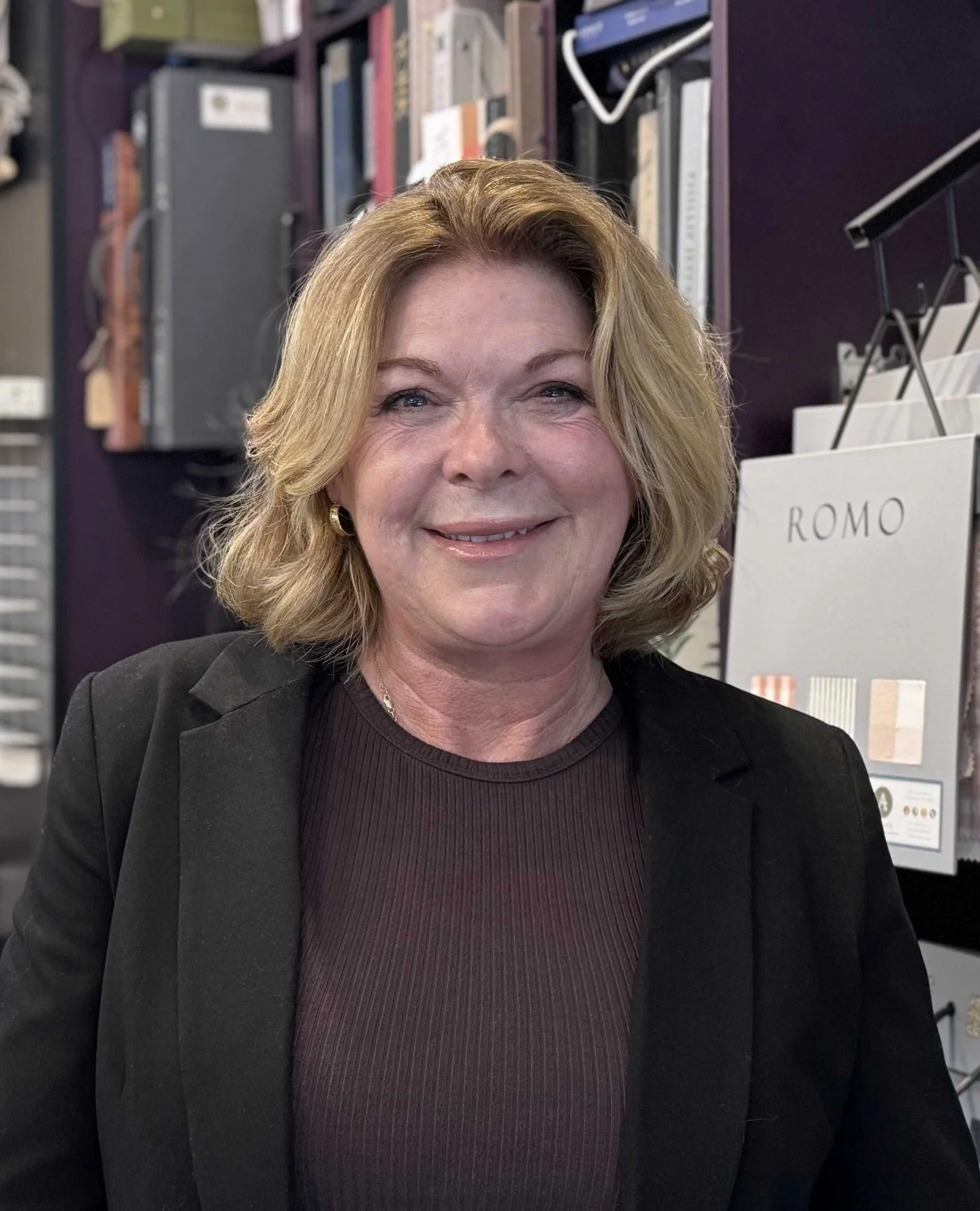 🌟 Designer spotlight: Heidi Gregory 

With 30+ years in textiles, Heidi knows exactly how to bring warmth, texture, and personality into your space. 

From adding fluffy, inviting pillows to a wooden bench, to using custom window treatments to compl