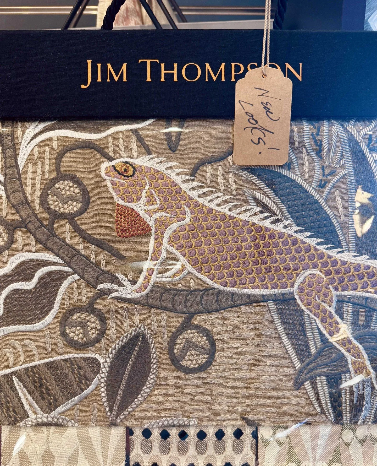 Look out for those "NEW" tags! These new embroidered textile designs offer warmth, wit, and an elegant reminder that cool patterns create the ultimate narrative in a room. 
.
#adlersri #adlersdesigncenter #adlershardware #designgoals #beaut