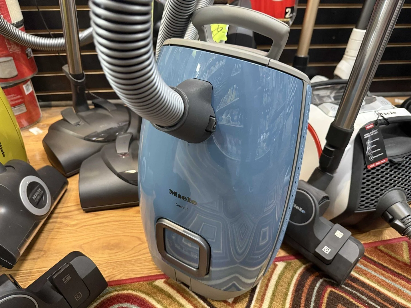 You don't realize how much your old vacuum needs replacing, until you try a Miele. 
Miele vacuums offer oustanding performance and a long lifespan. 
Great qualities to have in a vacuum. 😍 

#adlersri #adlersdesigncenter #adlershardware #designgoals 