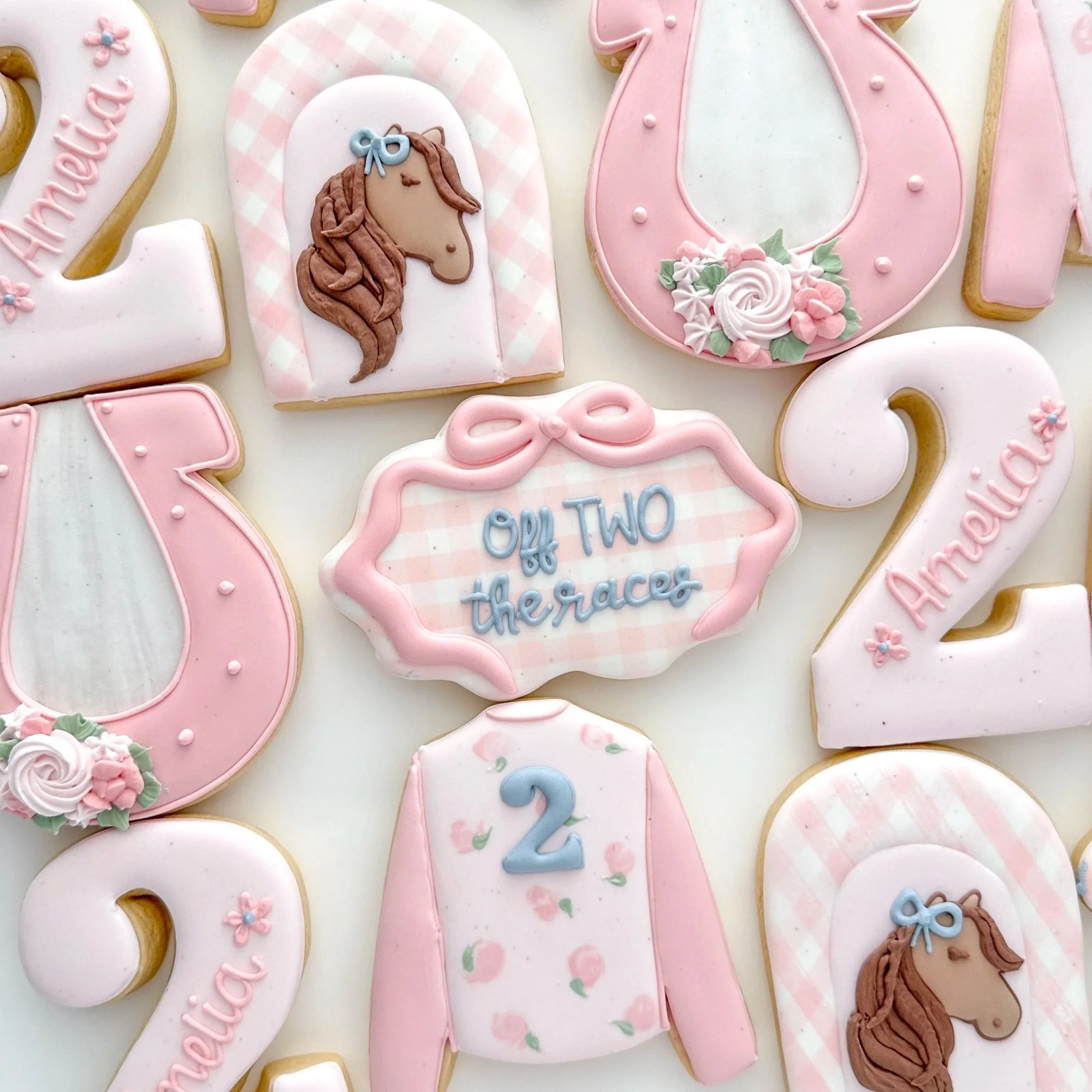 Off To the Races Cookies