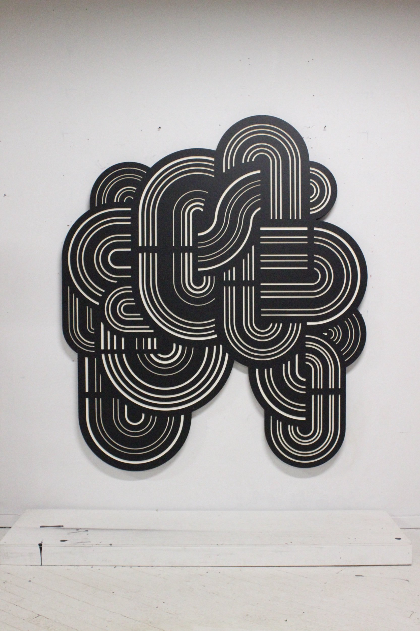 Daughter • 69”x59”x2.5” acrylic • wood