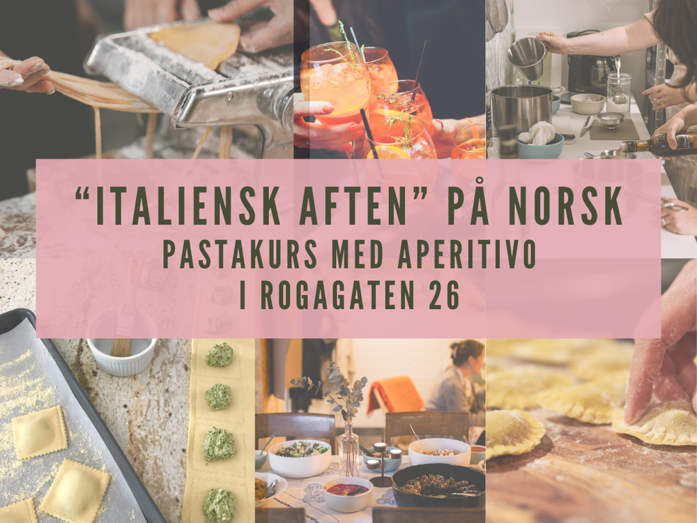 Pastakurs med norsk vri — onsdag 20. januar