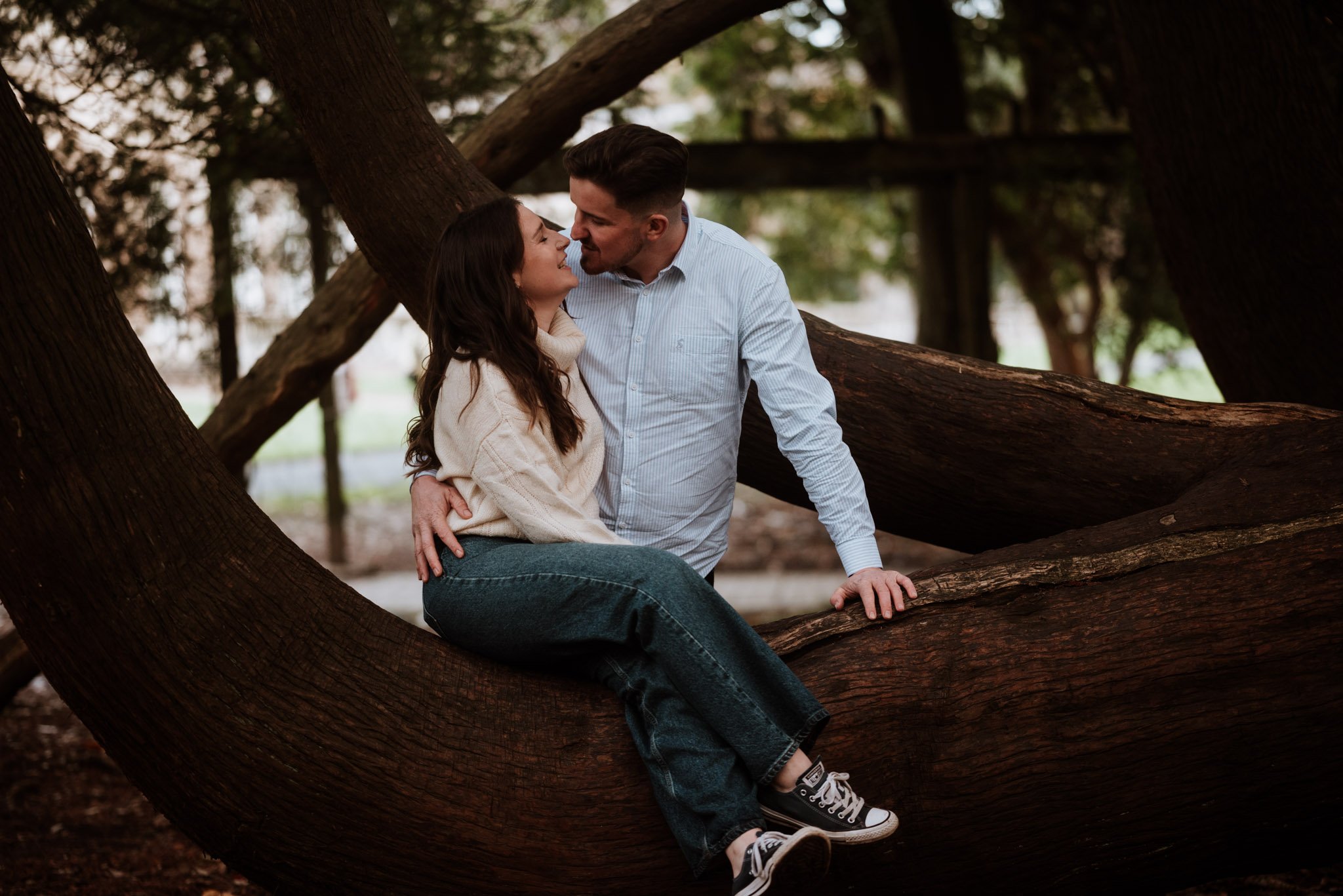 margam park engagement shoot