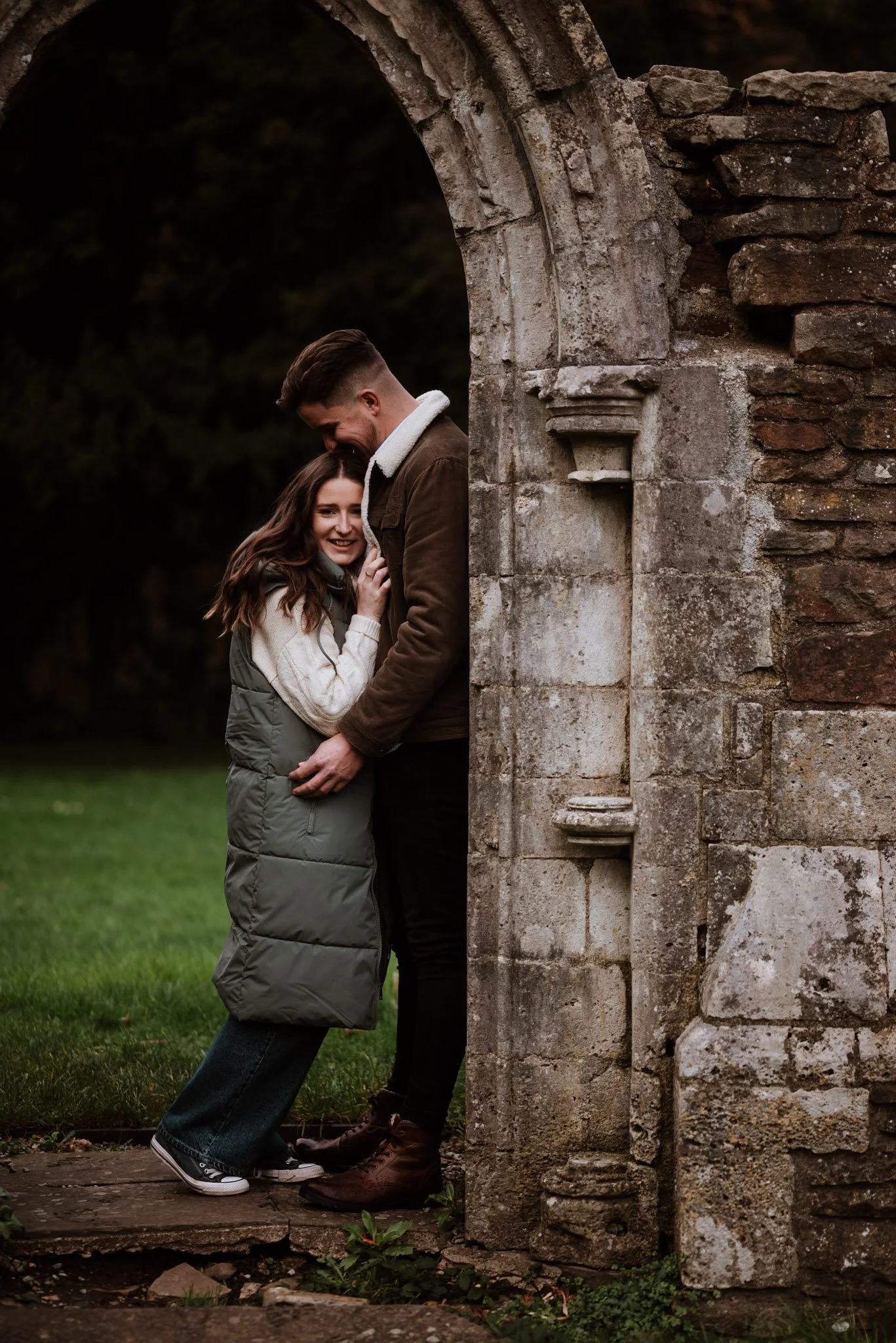 margam park engagement shoot