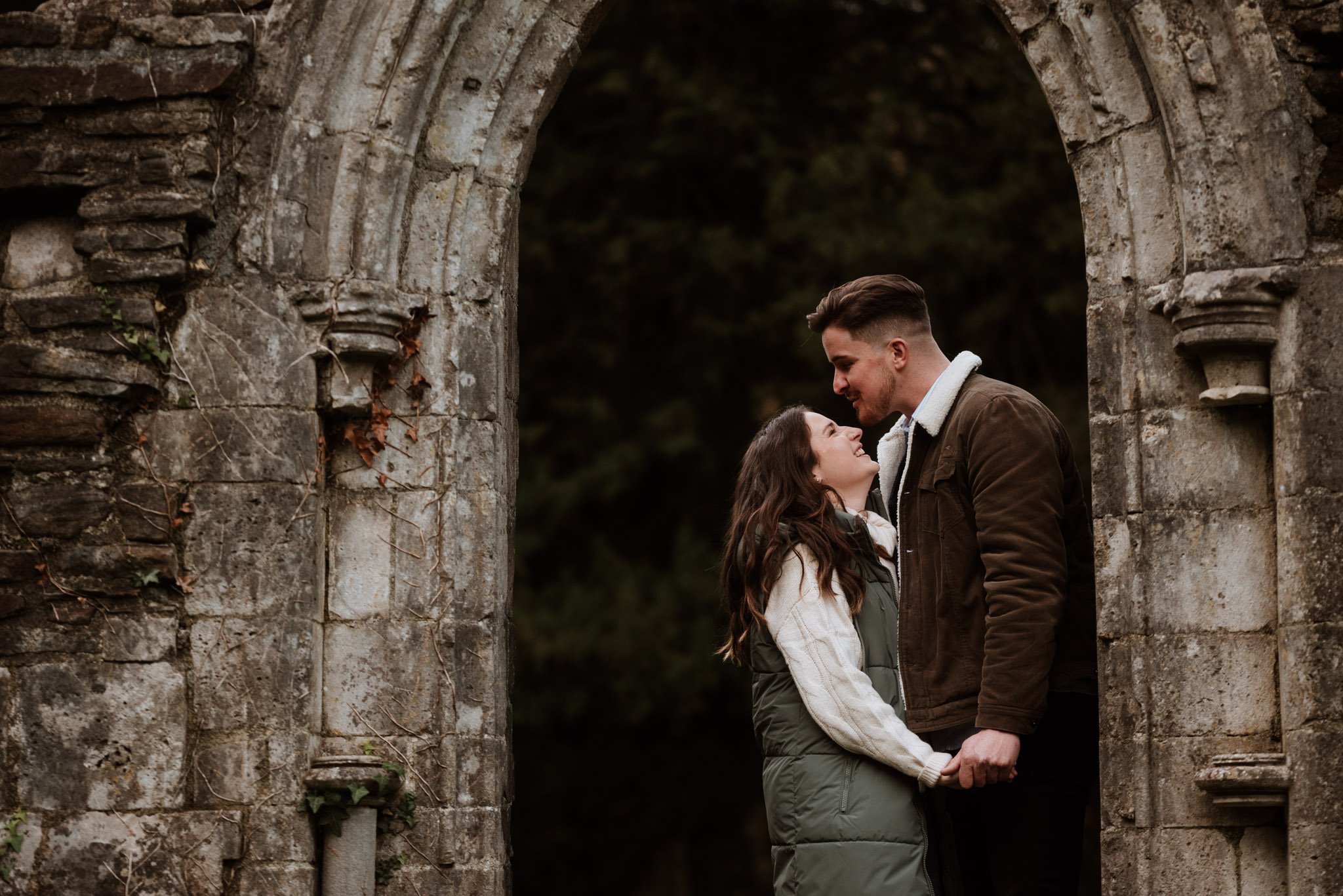 margam park engagement shoot