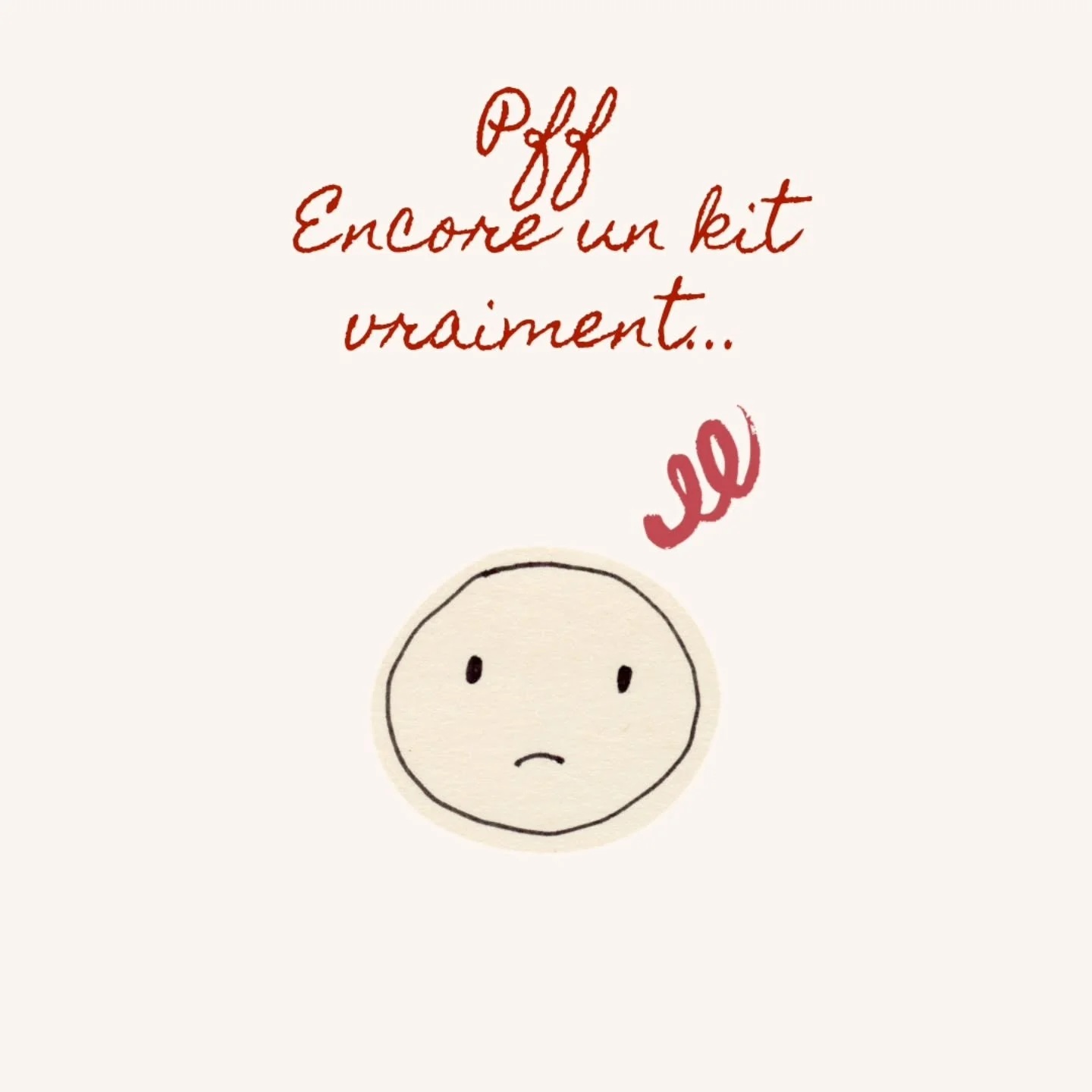 Pff.

Encore un kit, vraiment ?
Il y en a partout, c&rsquo;est vrai.

Des jolis, des fleuris,des tout en coeur, des oubli&eacute;s au fond d&rsquo;un tiroir.

Mais celui-ci n&rsquo;est pas seulement un kit de broderie, mais aussi un kit d&rsquo;ecrit