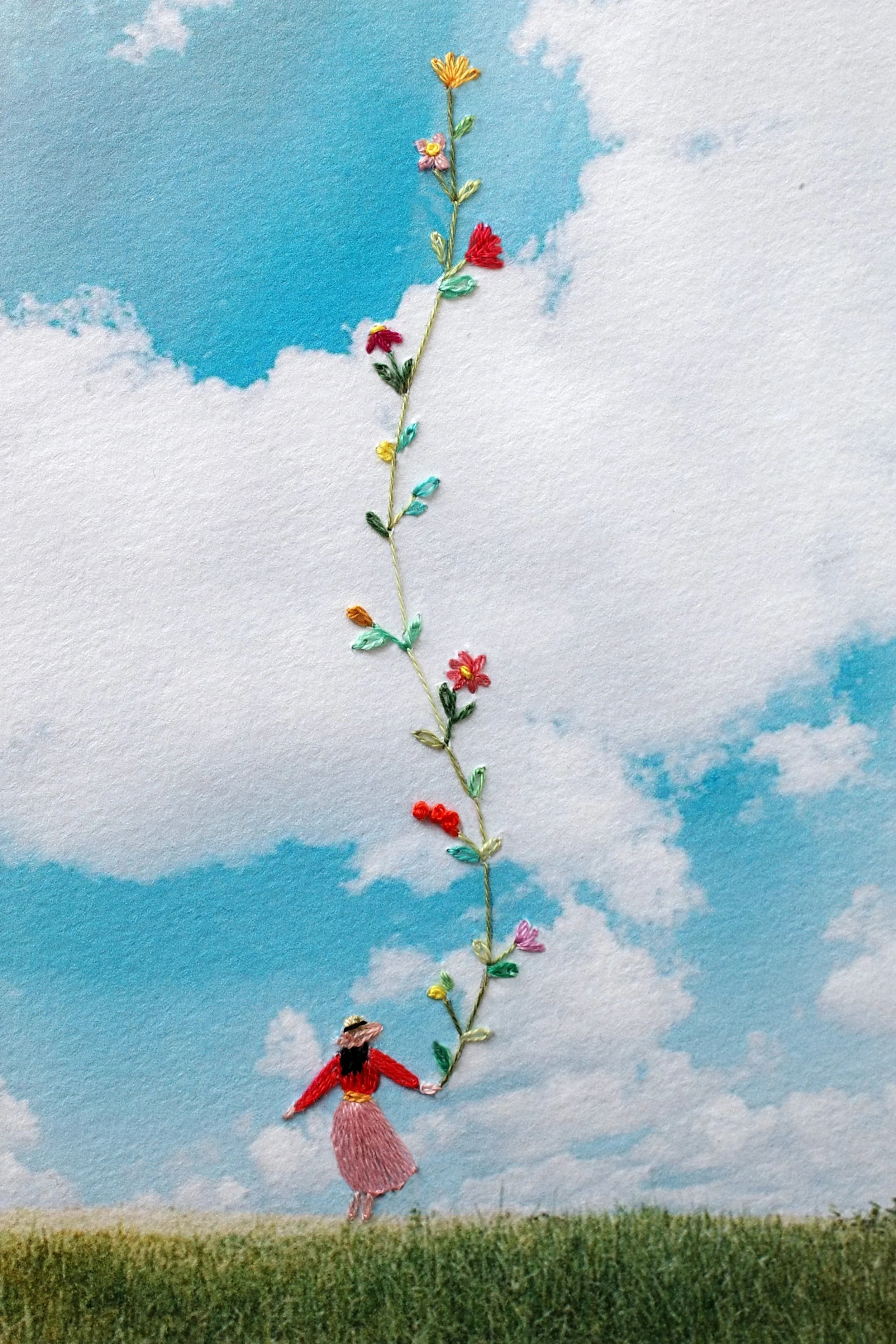 totoro, dans le vent