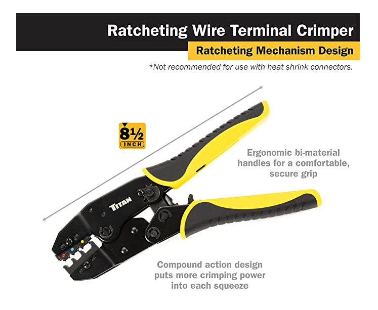 Master Appliance - 35084 - Ratcheting Crimp Tool, Full Cycle
