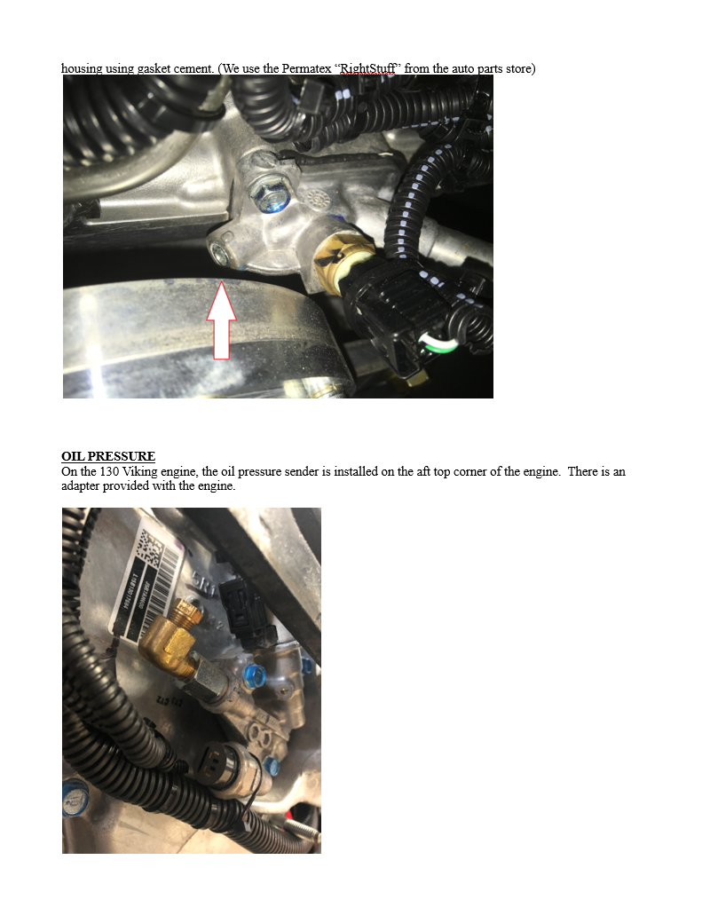 Sensor Locations, EIS & Viking View — Viking Aircraft Engines
