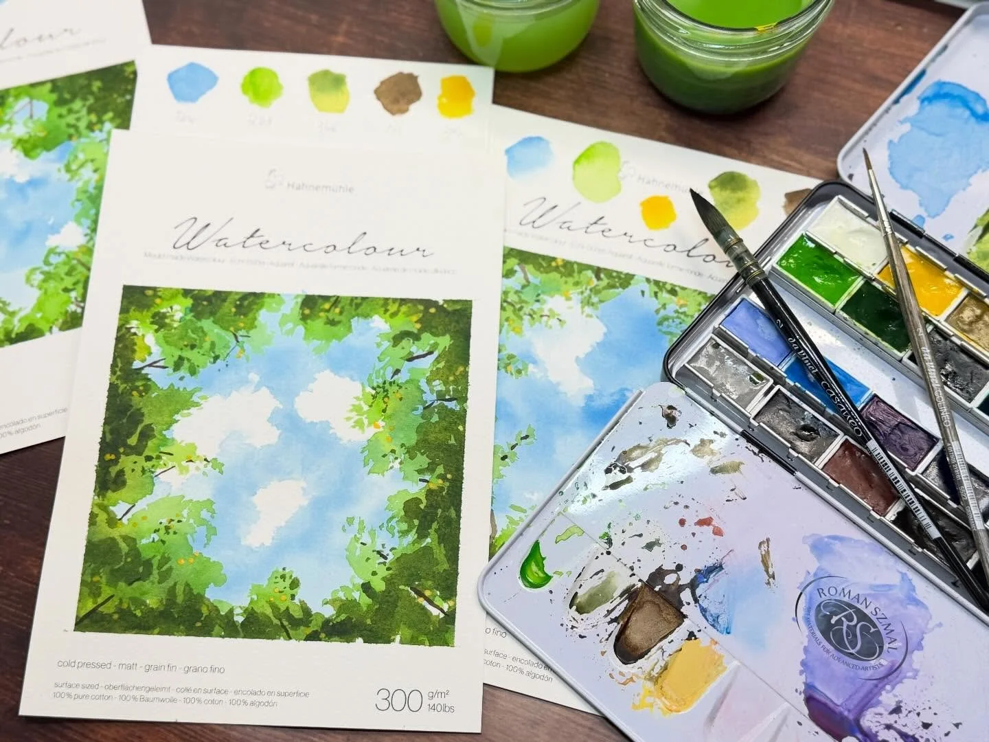 Neu auf unserem Patreonkanal Gustavson+ 🥰🌳
Malen mit mir gemeinsam wundersch&ouml;ne Baumkronen mit den @roman_szmal_art Aquarellfarben, @davinci_artistbrushes_official Aqaurellpinsel auf @hahnemuehle_global Aquarellpapier. 

Auf unserem Patreon-Ka