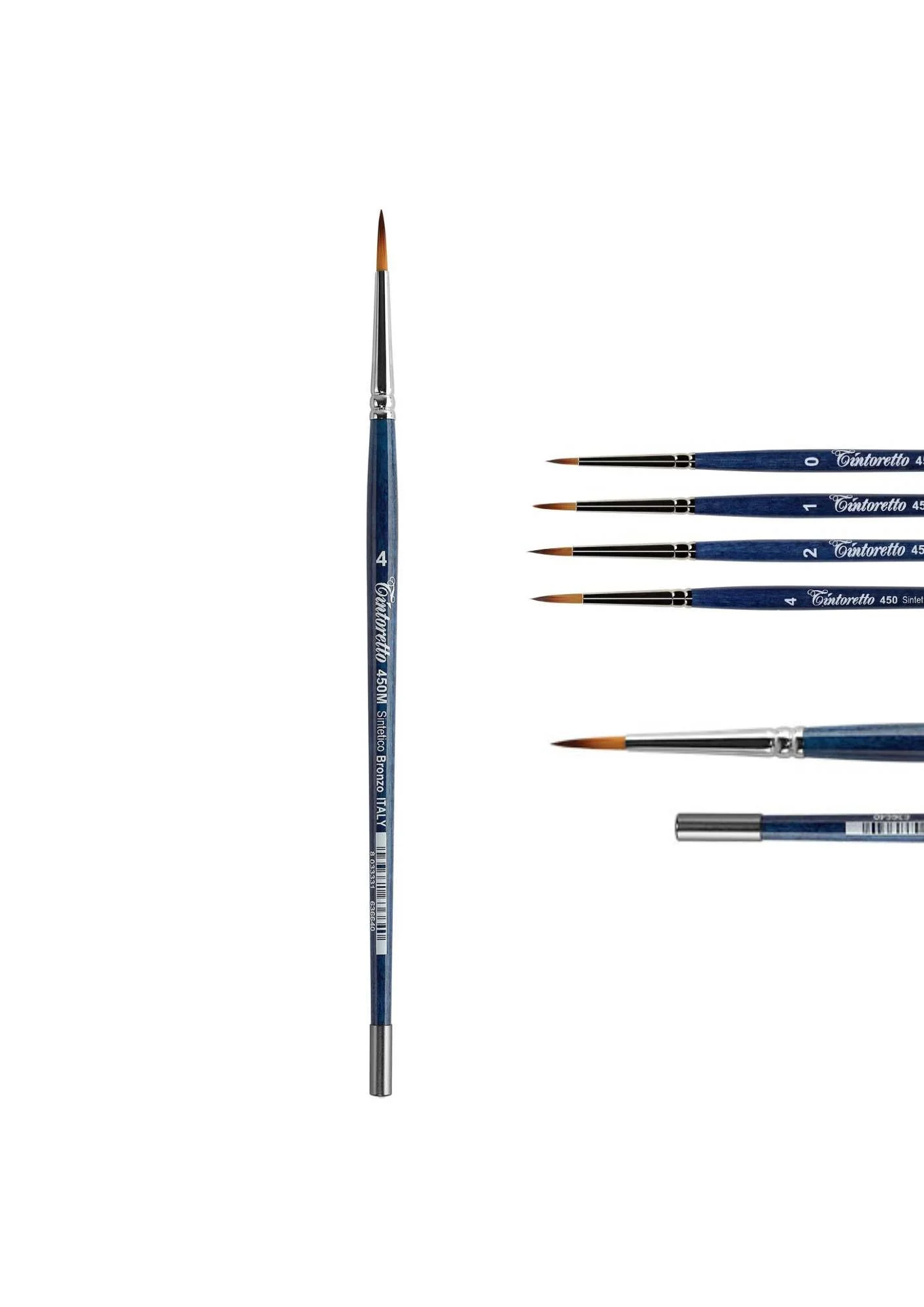 Tintoretto - 450M Rundpinsel Synthetisch mit Magnet