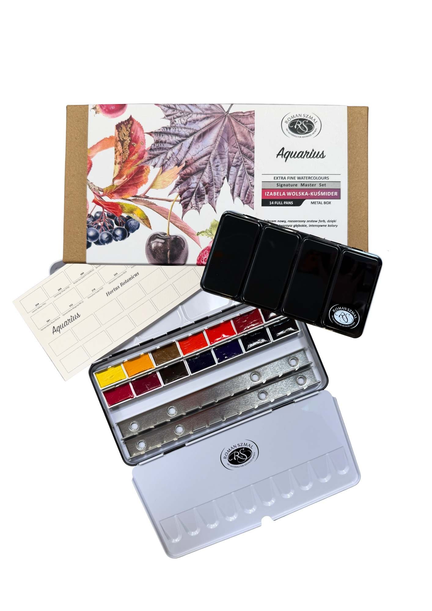 Roman Szmal - Signature Master Set - Izabela Wolska-Kusmider - 14 x 1/1 Näpfchen im Metallkasten